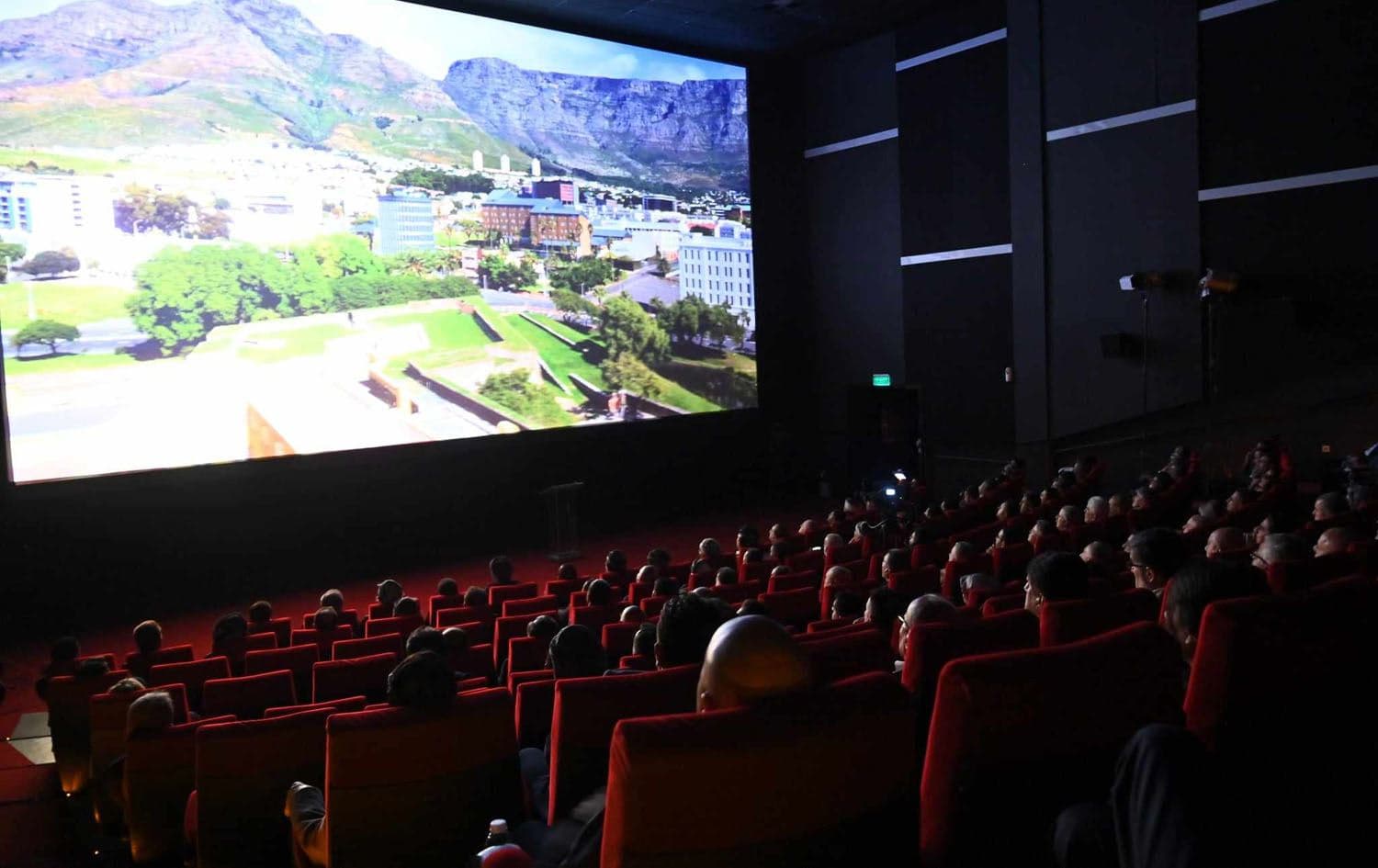 The first screening of Sirwan Rahim's documentary film about the life of Abubakir Afandi Khoshnaw in Erbil on November 7, 2023. Photo: Bilind T. Abdullah/Rudaw