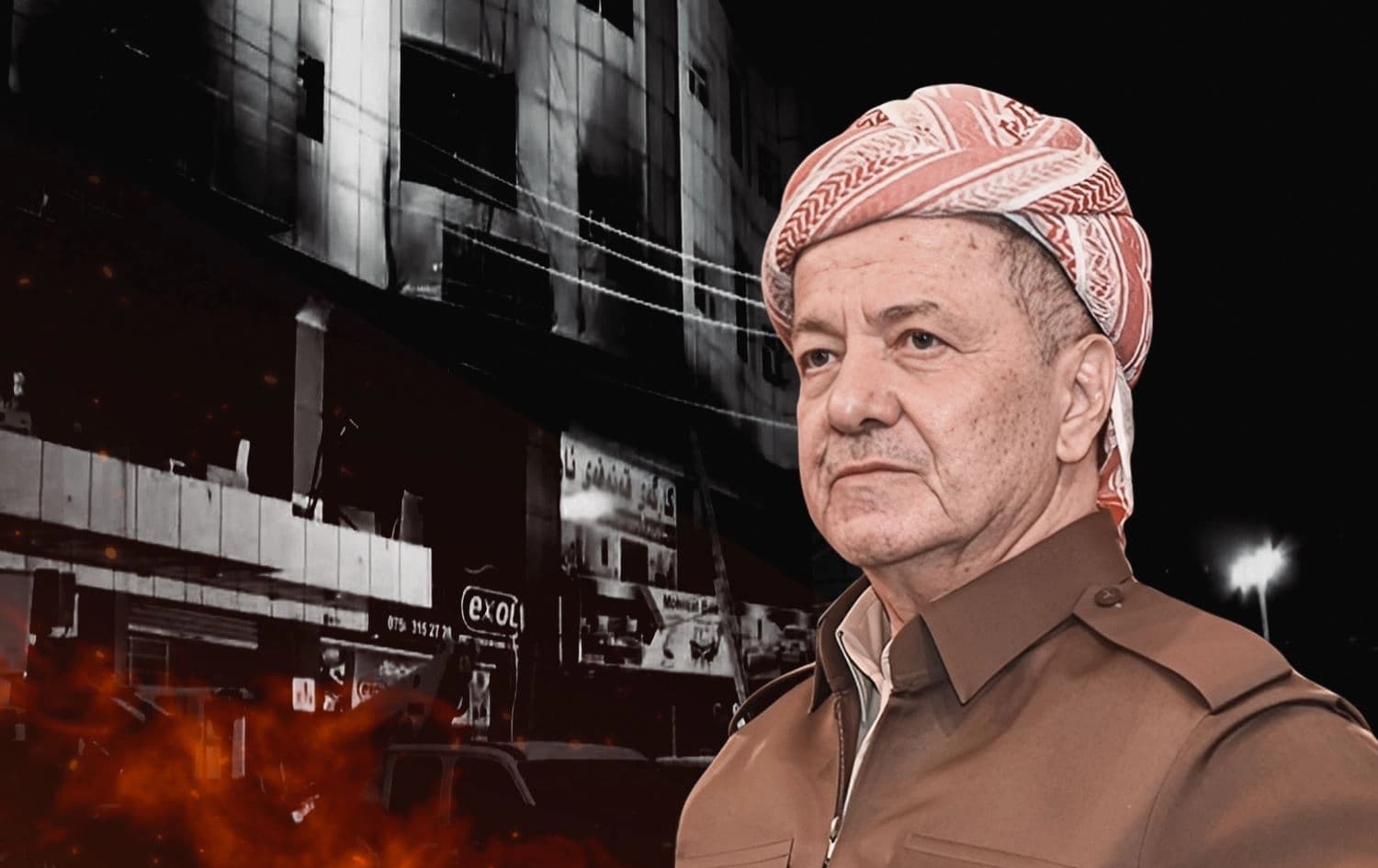 سەرۆک مەسعود بارزانی.