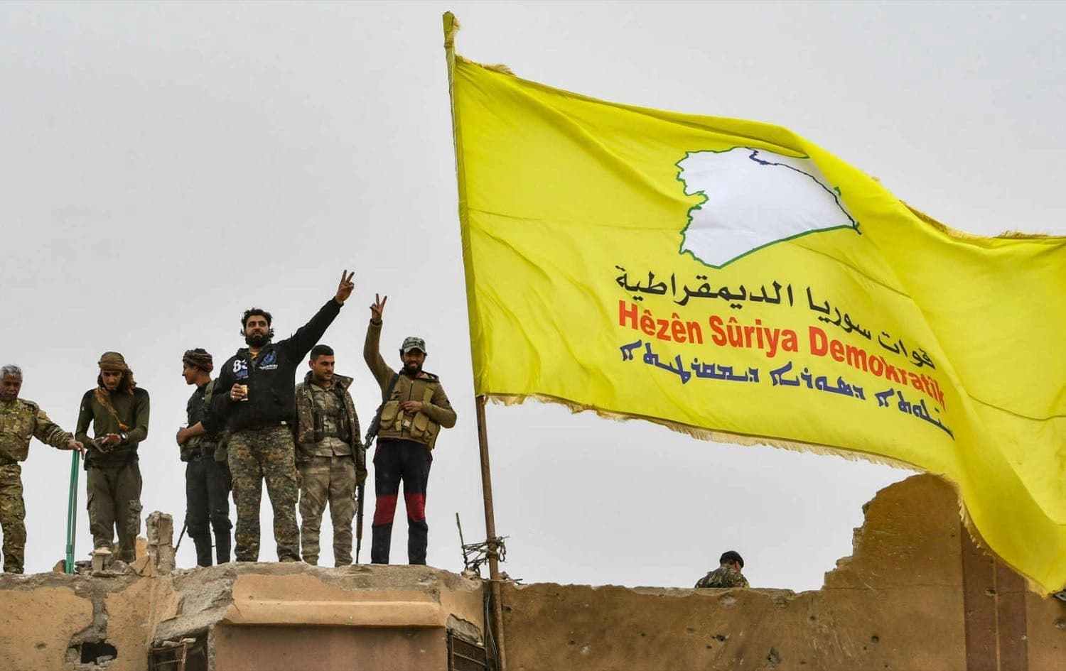 Members of the Kurdish-led Syrian Democratic Forces (SDF). File photo: AFP