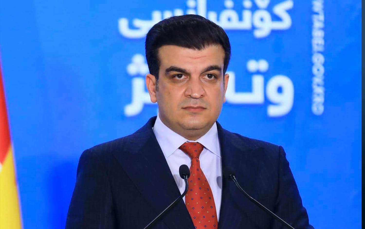 Peshawa Hawramani, the KRG spokesperson. Photo: Facebook/file