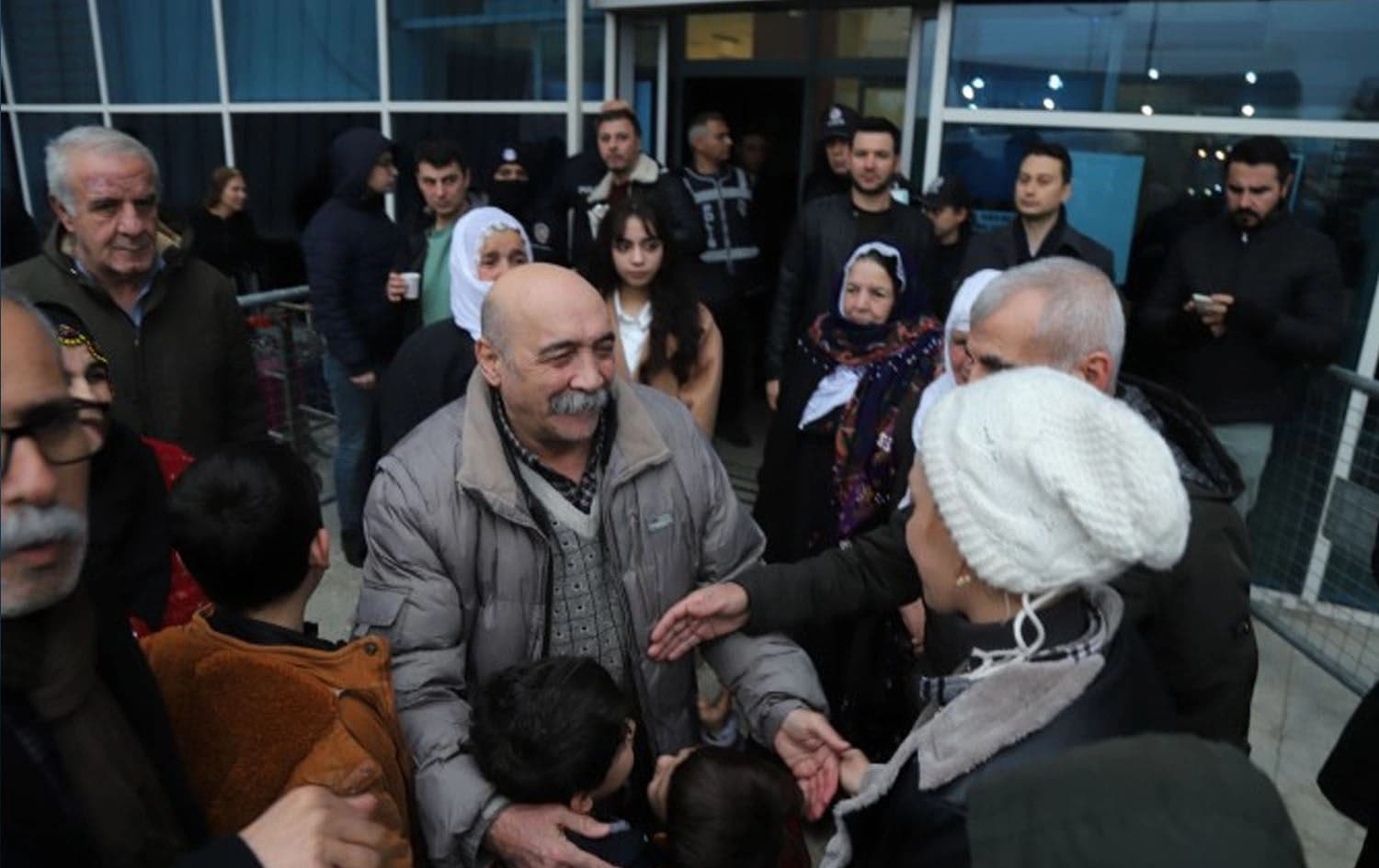 Dema pêçwazîkirina Mehmet Îldem / Wêne: MA