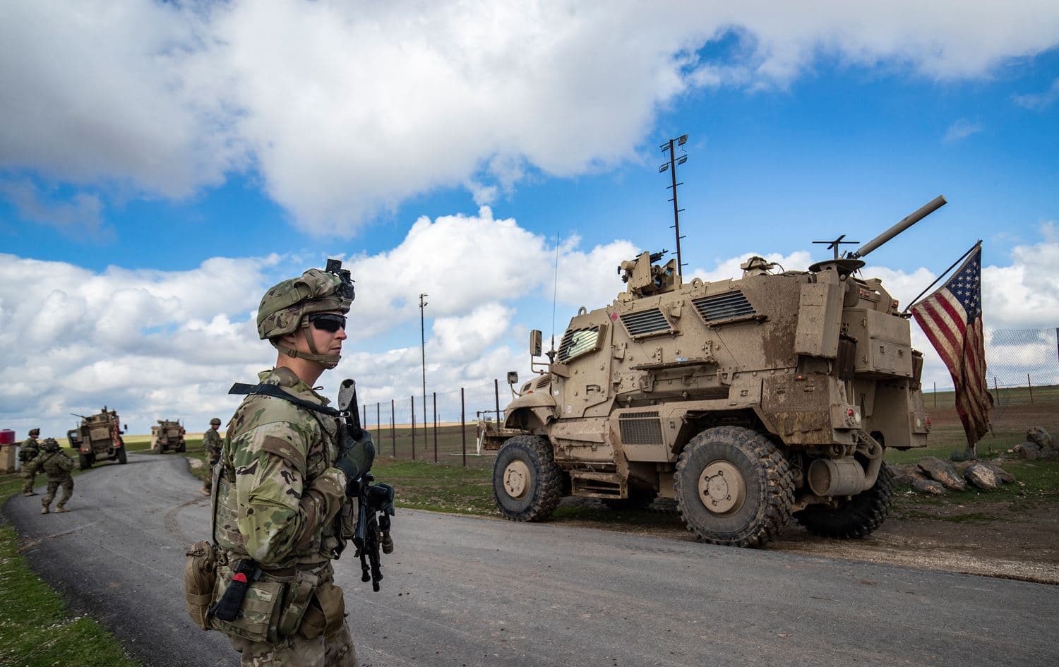 US military personnel on patrol in Iraq. Photo: Delil Souleiman/AFP