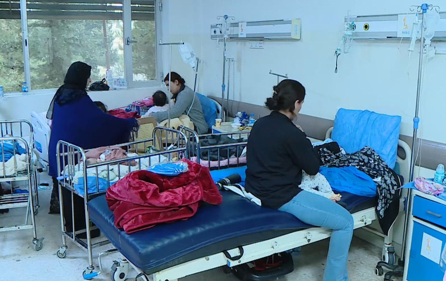نێو نەخۆشخانەی هێڤی تایبەت بە منداڵان لە دهۆک. وێنە: رووداو
