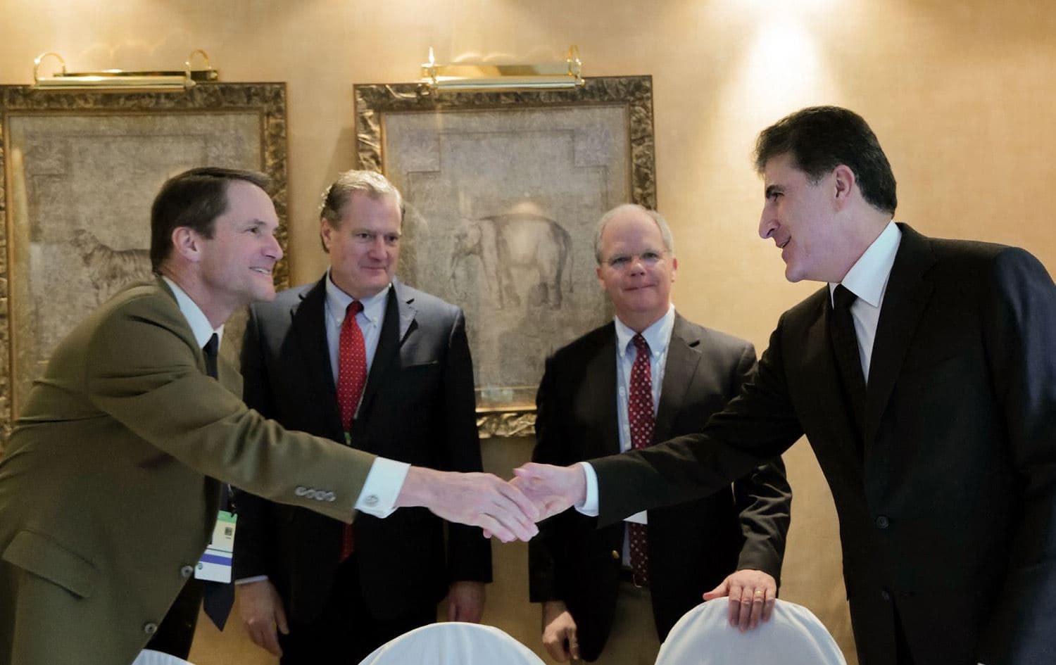 Başkan Neçirvan Barzani, Mike Turner liderliğindeki ABD Kongresi heyetiyle görüştü