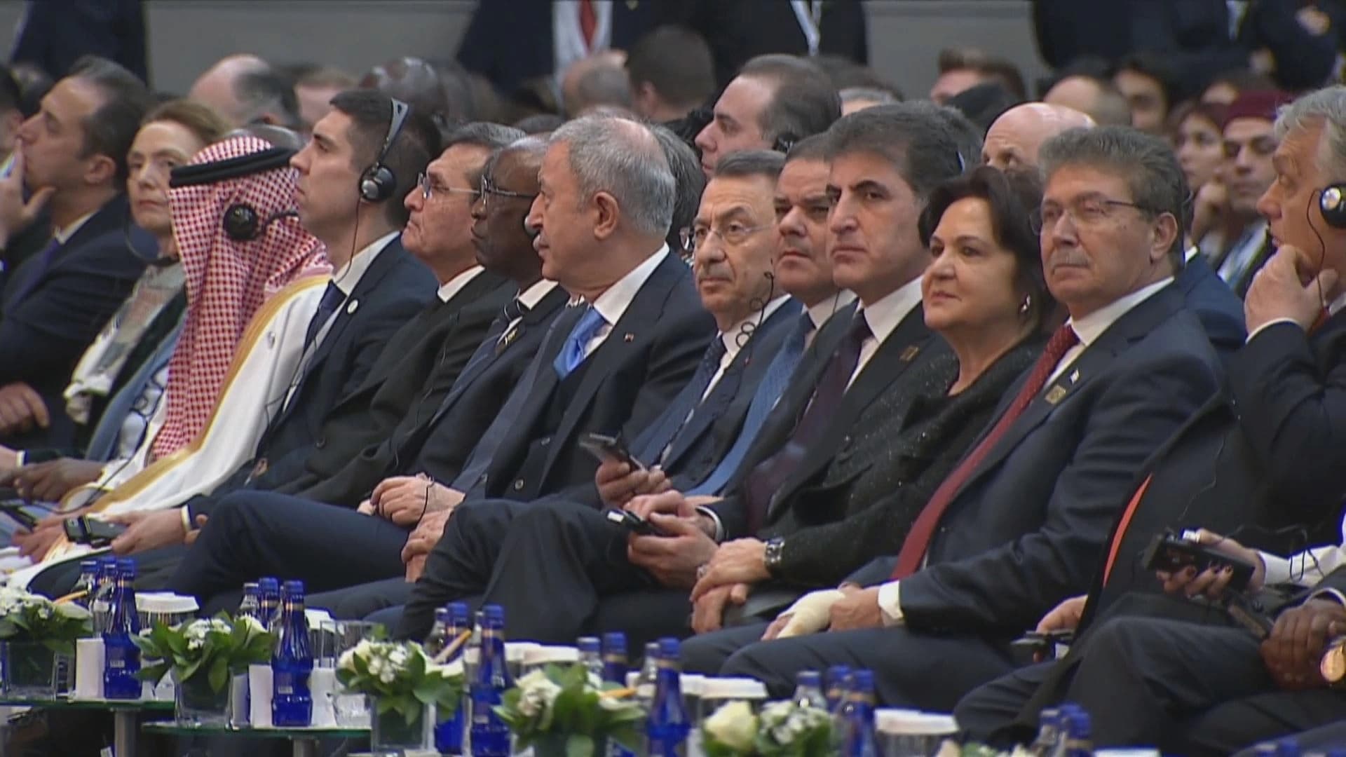 Kurdistan Region President Nechirvan Barzani attends Antalya Diplomacy Forum on March 1, 2024. Photo: ADF