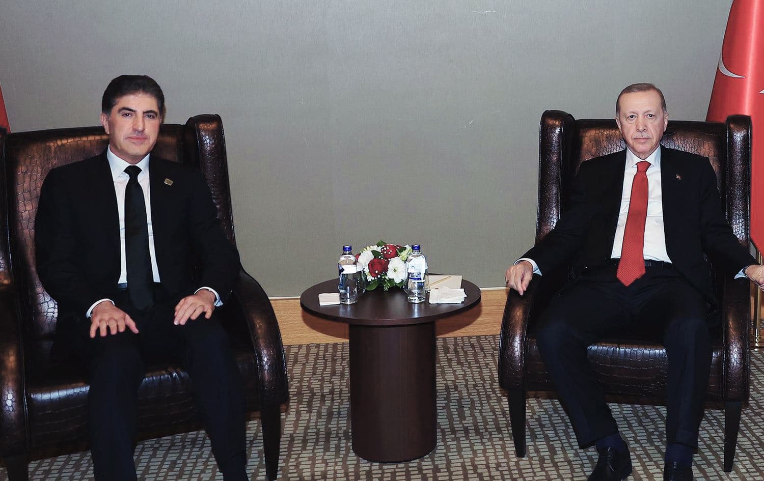 Nêçîrvan Barzanî û Erdogan / Wêne: AA