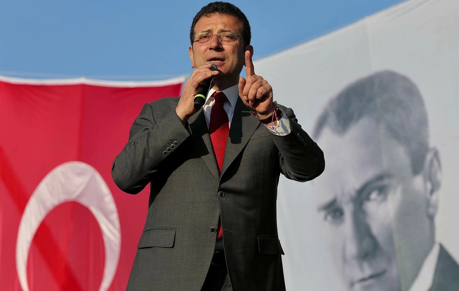 İBB Başkanı Ekrem İmamoğlu / ANKA