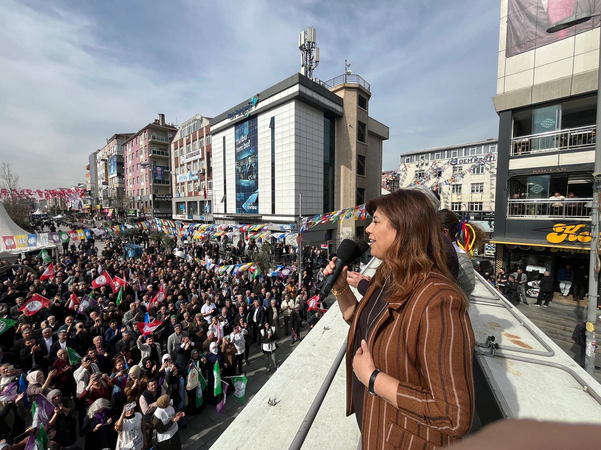 Foto: DEM Parti İstanbul Büyükşehir Belediye Eş Başkan adayı Meral Danış Beştaş