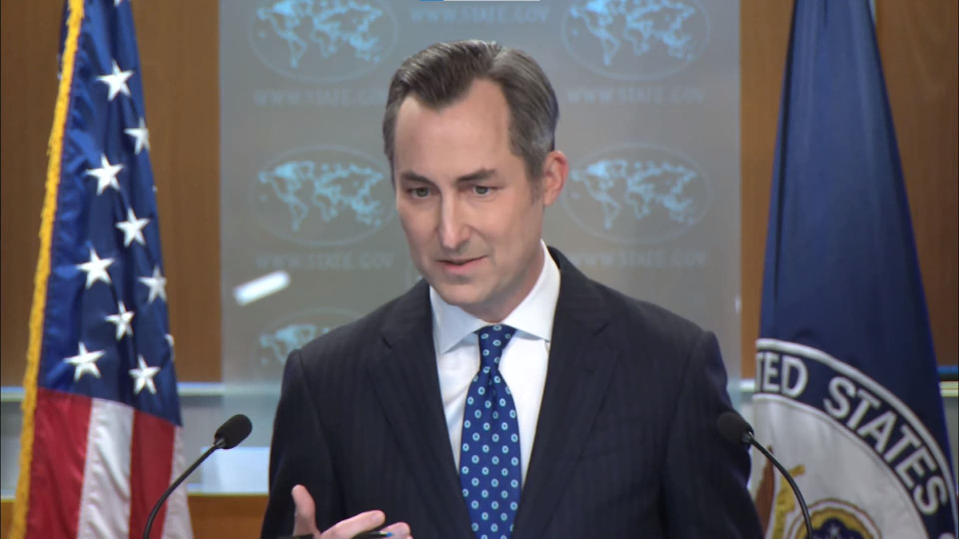US State Department Spokesperson Matthew Miller. Photo: Handout