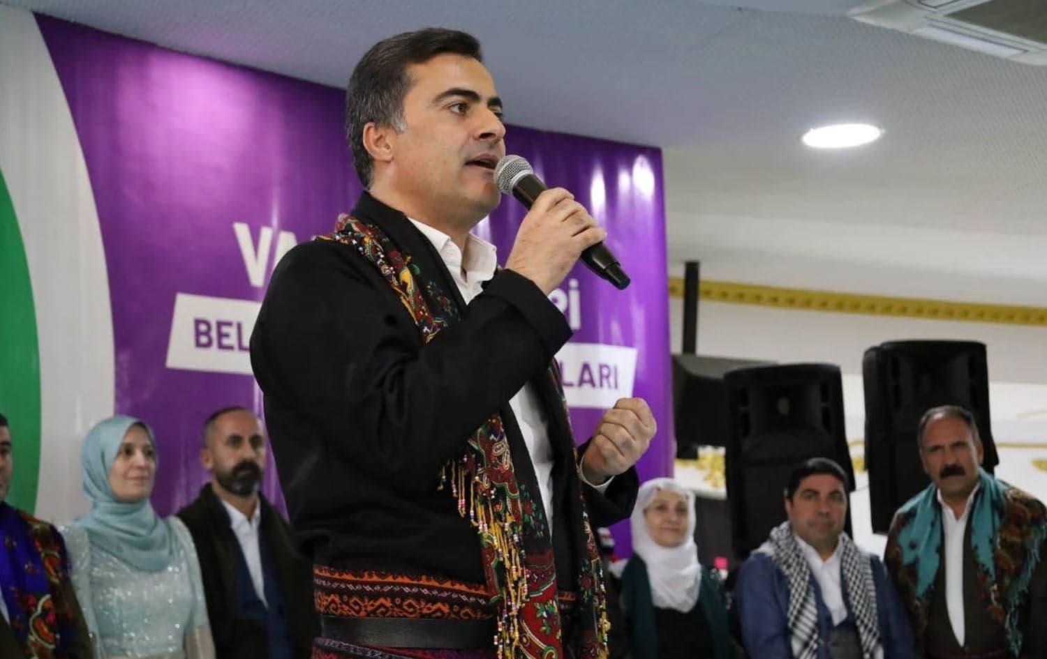 DEM Party's Van mayor candidate Abdullah Zeydan. Photo: Mezopotamya Agency