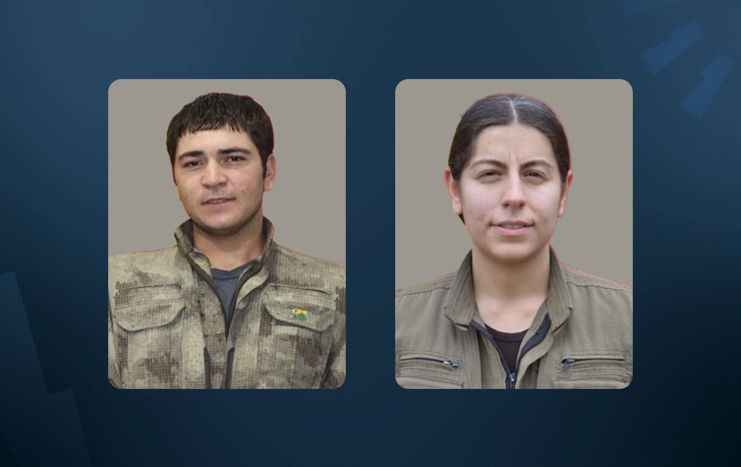 Ekîn Rodî û Kemal Merwan Oso / Wêne: Rûdaw Grafîk