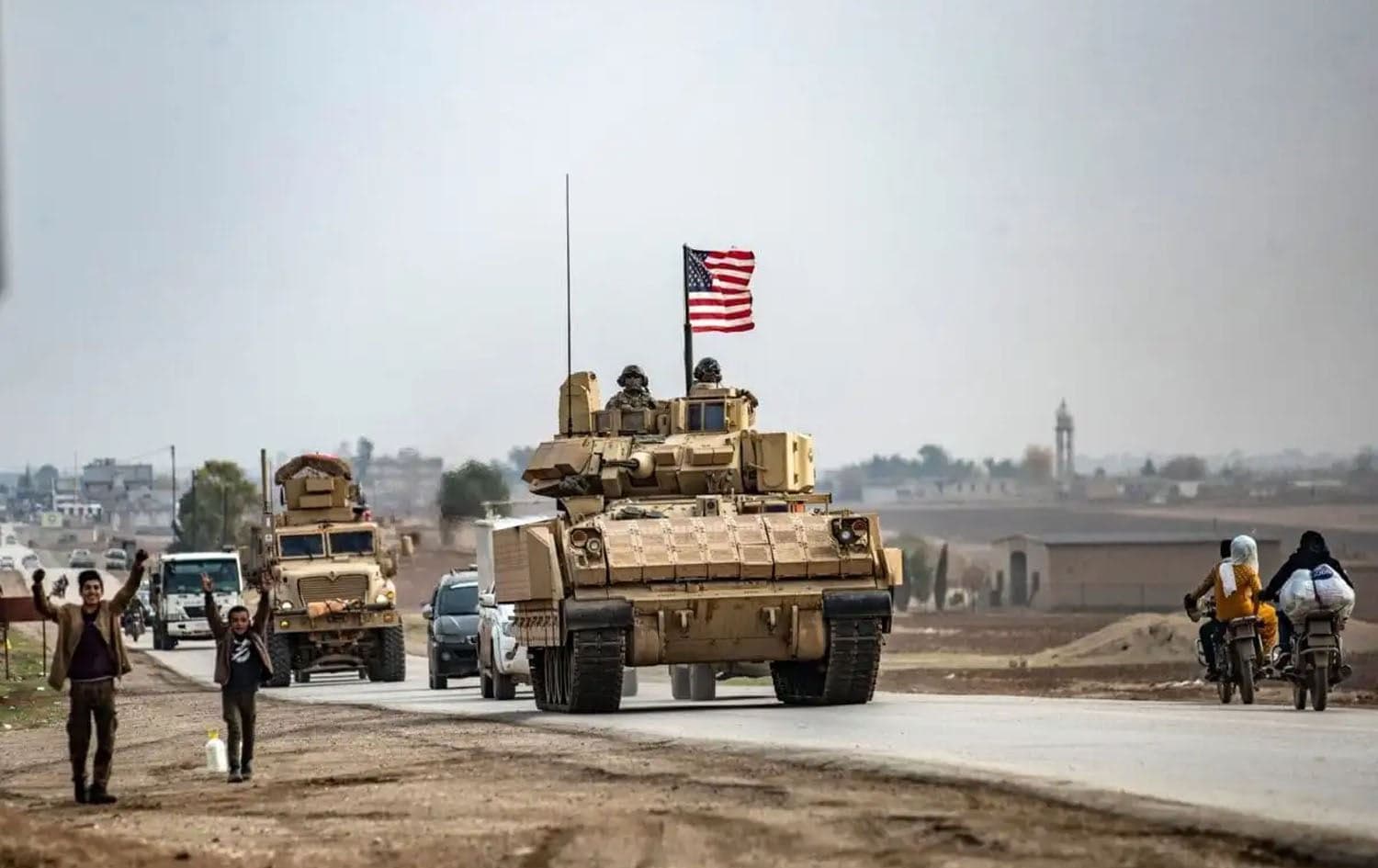 US troops in Syria. Photo: AFP/file
