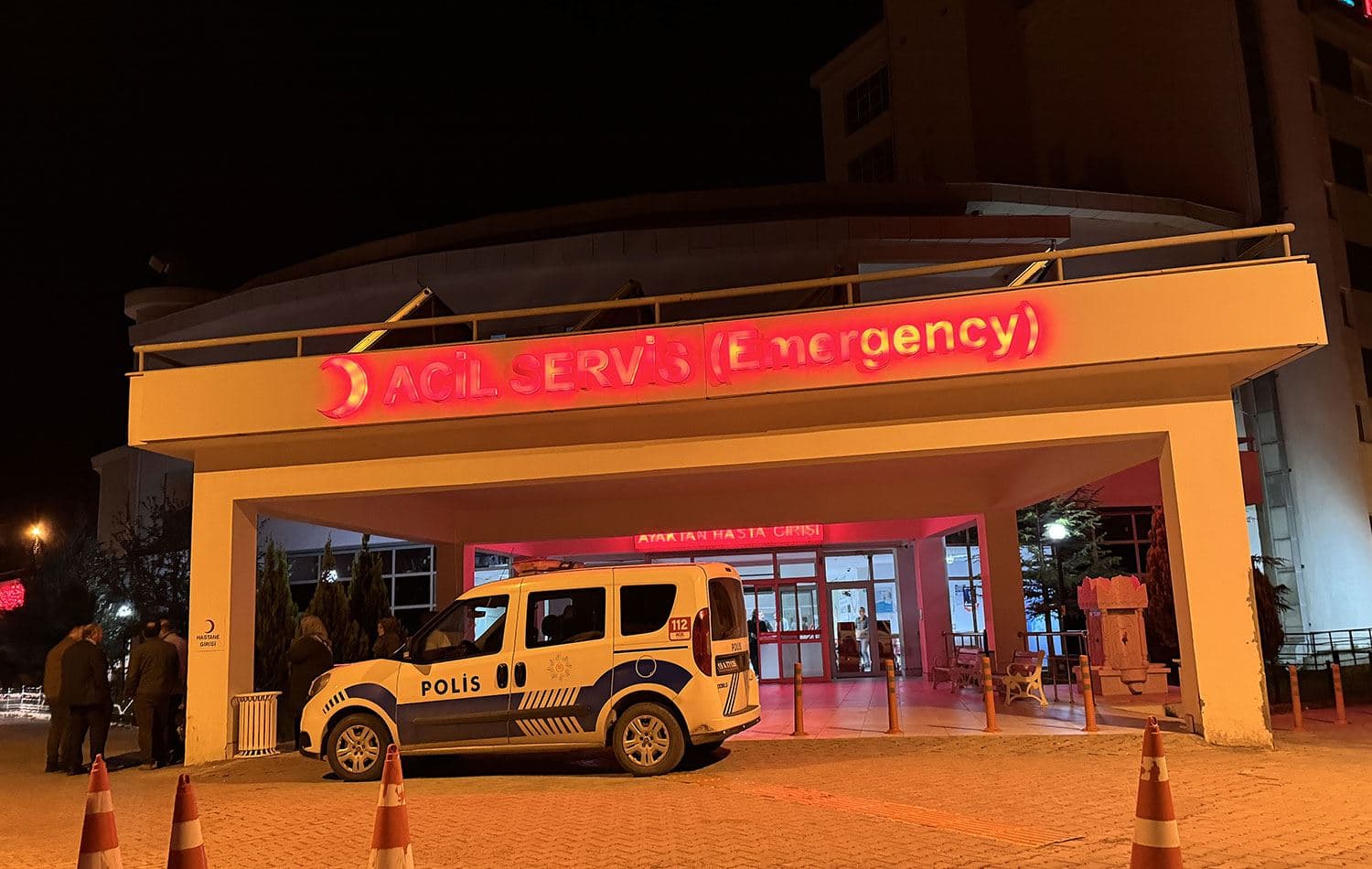 Yaralıların kaldırıldığı hastane. / AA