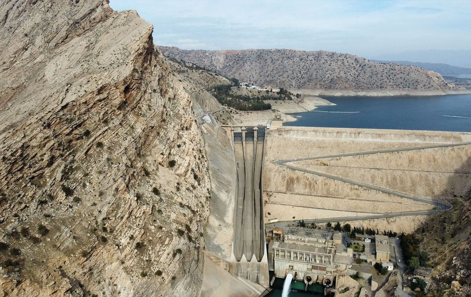 The Darbandikhan dam in Sulaimani province. Photo: Bilind T. Abdullah/Rudaw