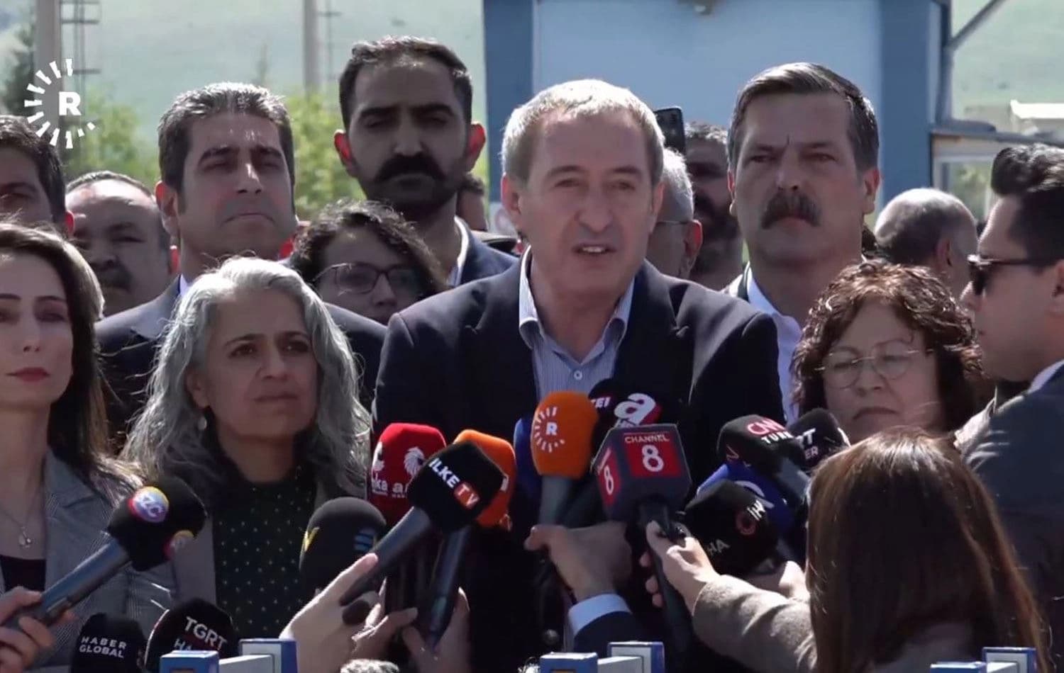DEM Parti Eş Genel Başkanı Tuncer Bakırhan açıklama yaptı / Rûdaw