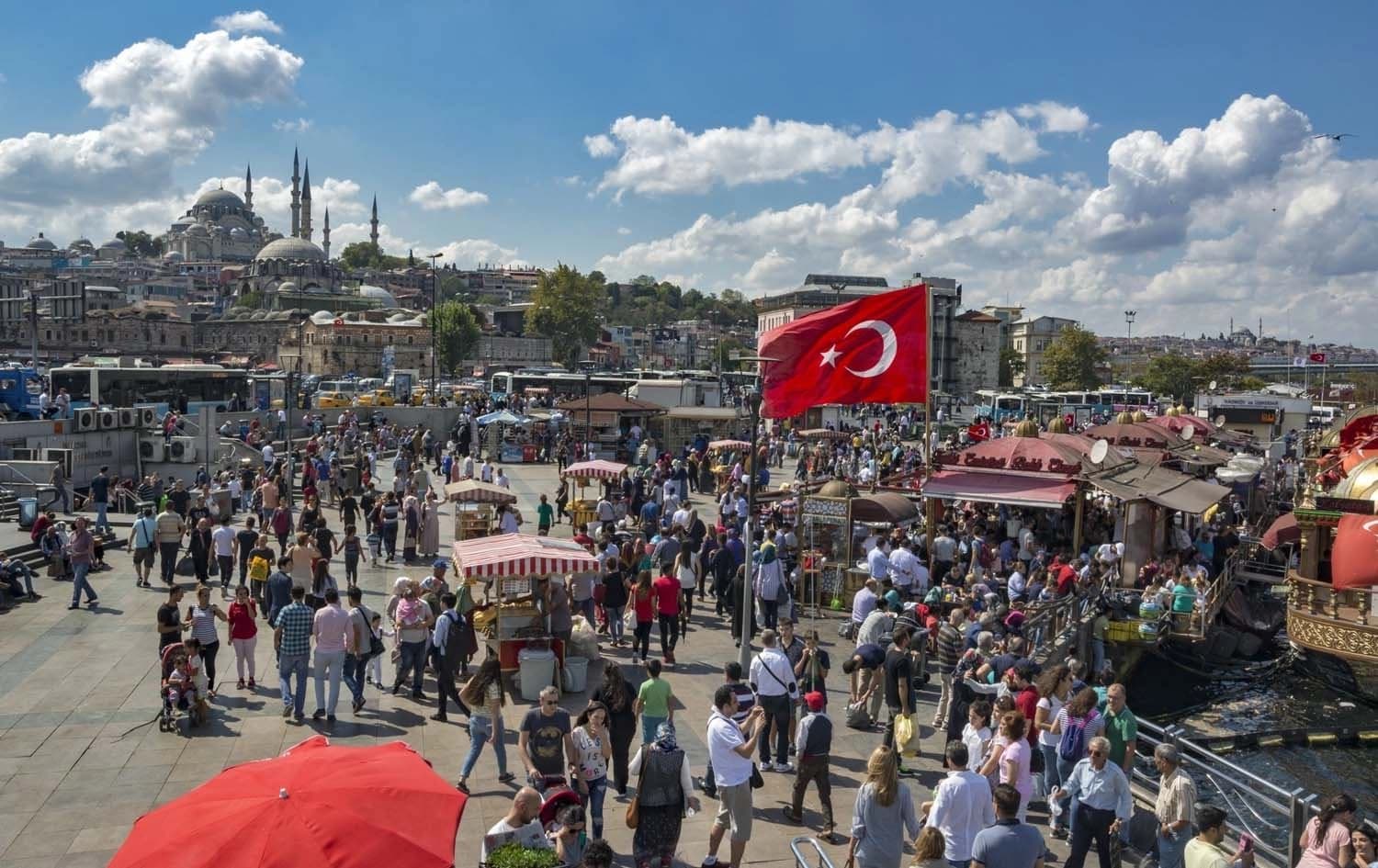 دیمەنێکی ئیستەنبووڵ. وێنە: Getty Images