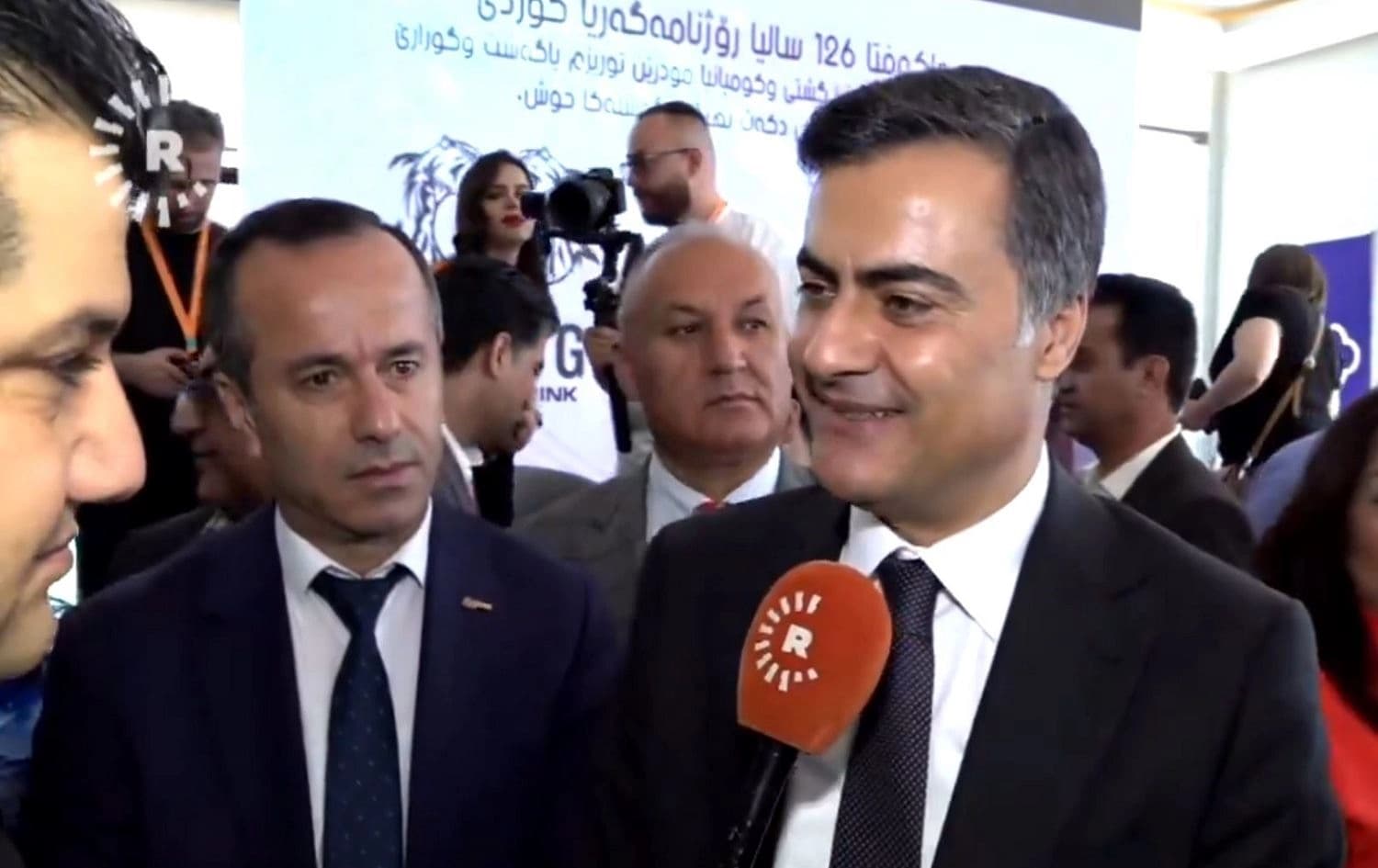 Hevserokê Şaredariya Bajarê Mezin a Wanê Abdullah Zeydan ji Rûdawê re axivî: Wêne: Rûdaw