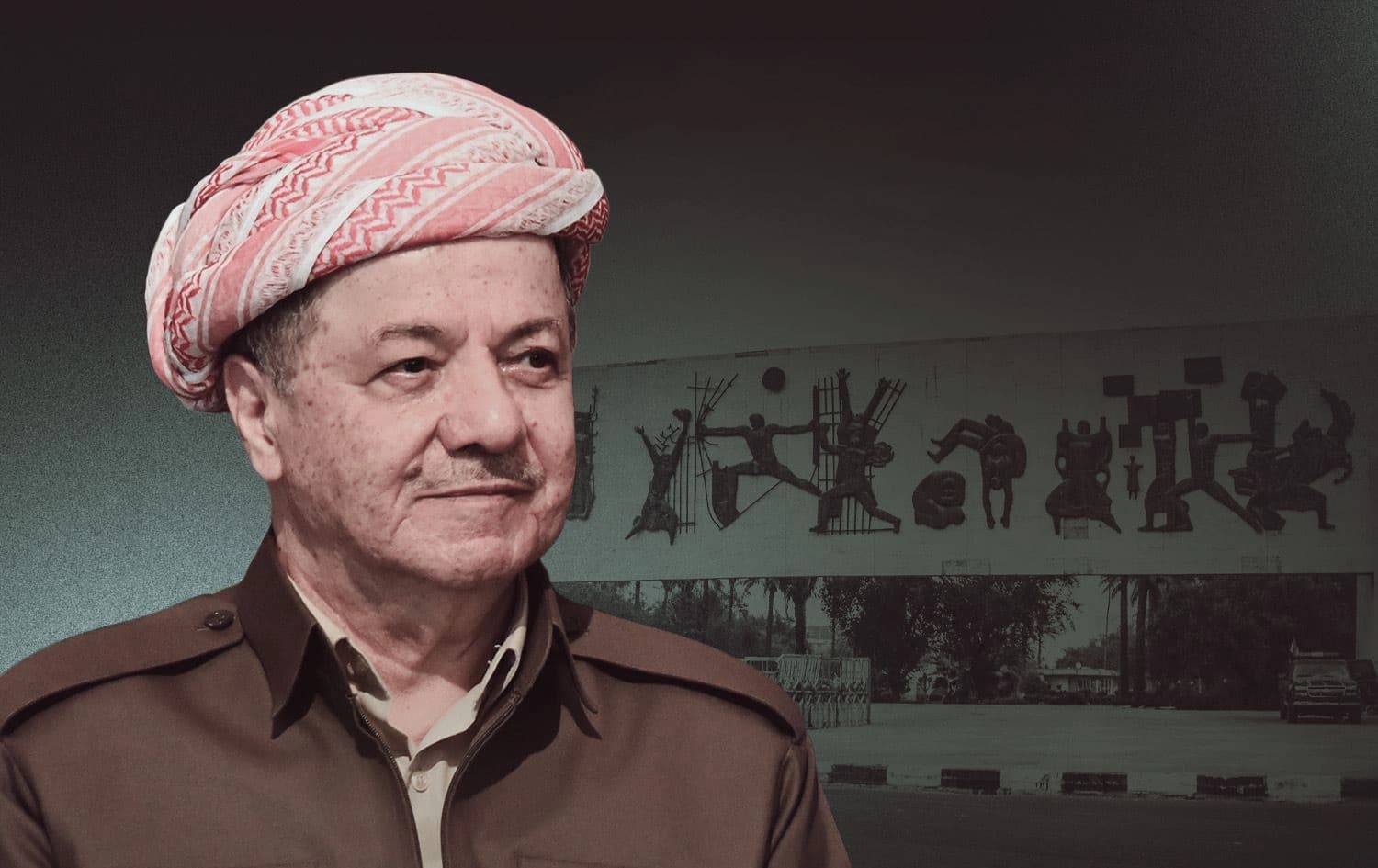 Serok Barzanî / Wêne: Rûdaw Grafîk