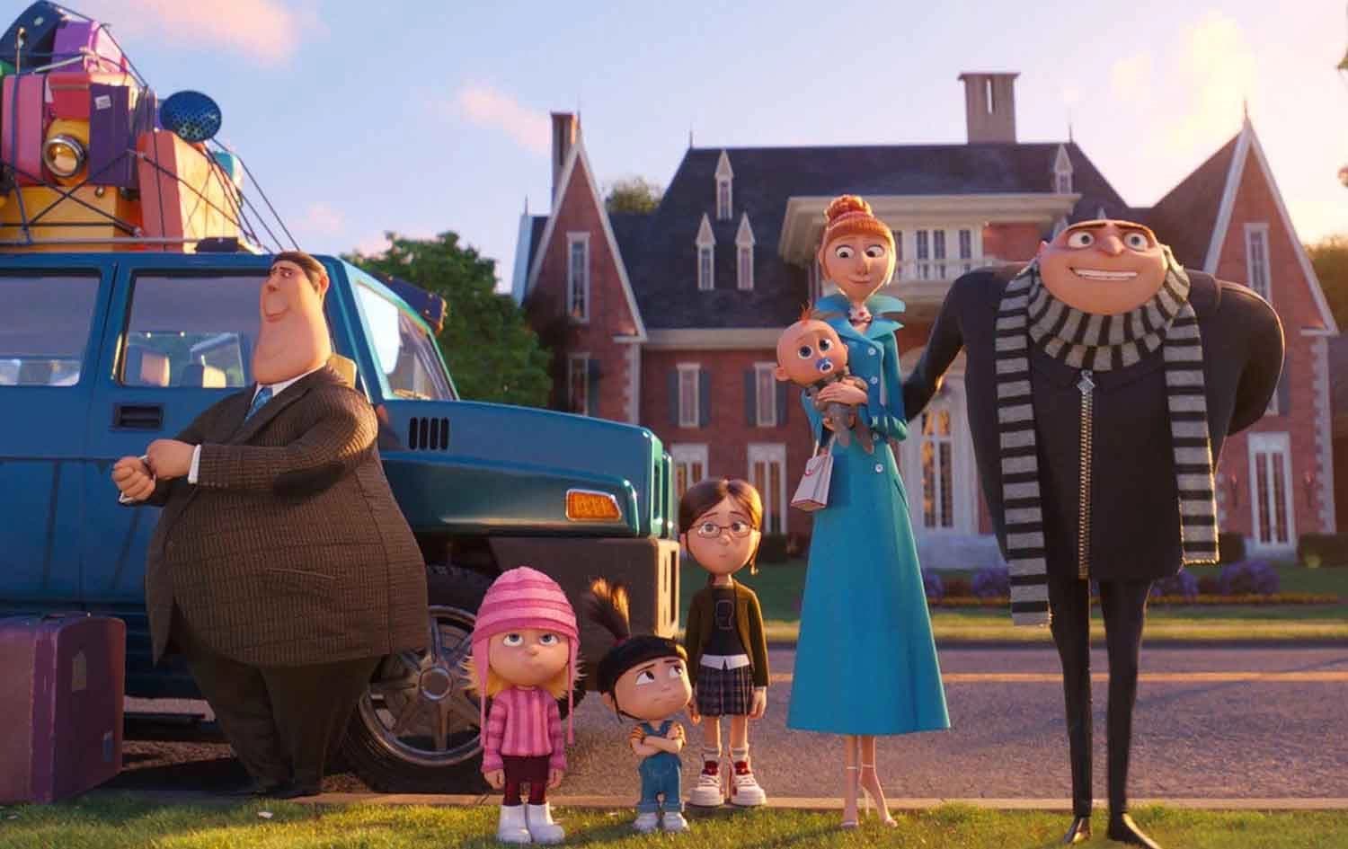 دیمەنێک لە فیلمی "Despicable Me 4"
