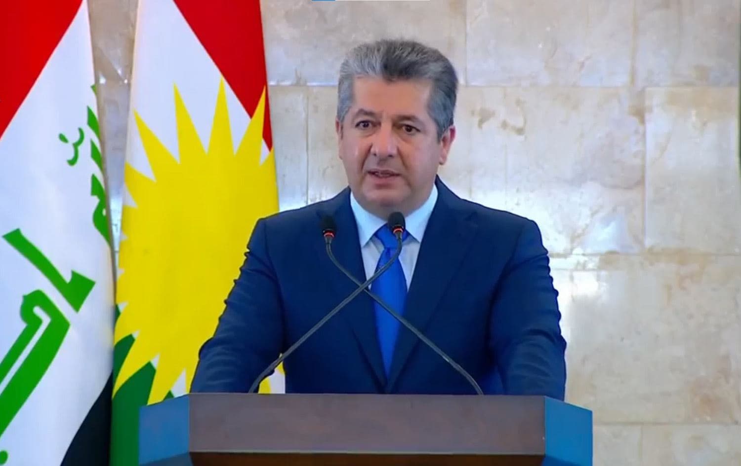 Serokwezîr Mesrûr Barzanî\ Wêne:Rûdaw