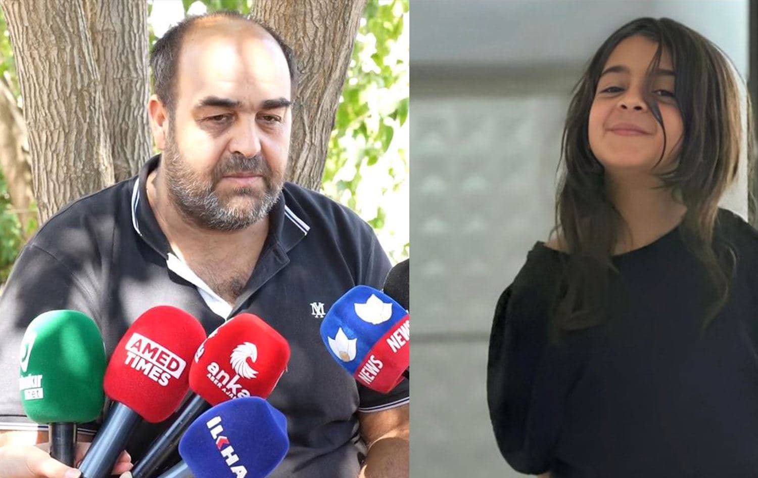 Arif Güran ve kızı Narin Güran / Foto: AA
