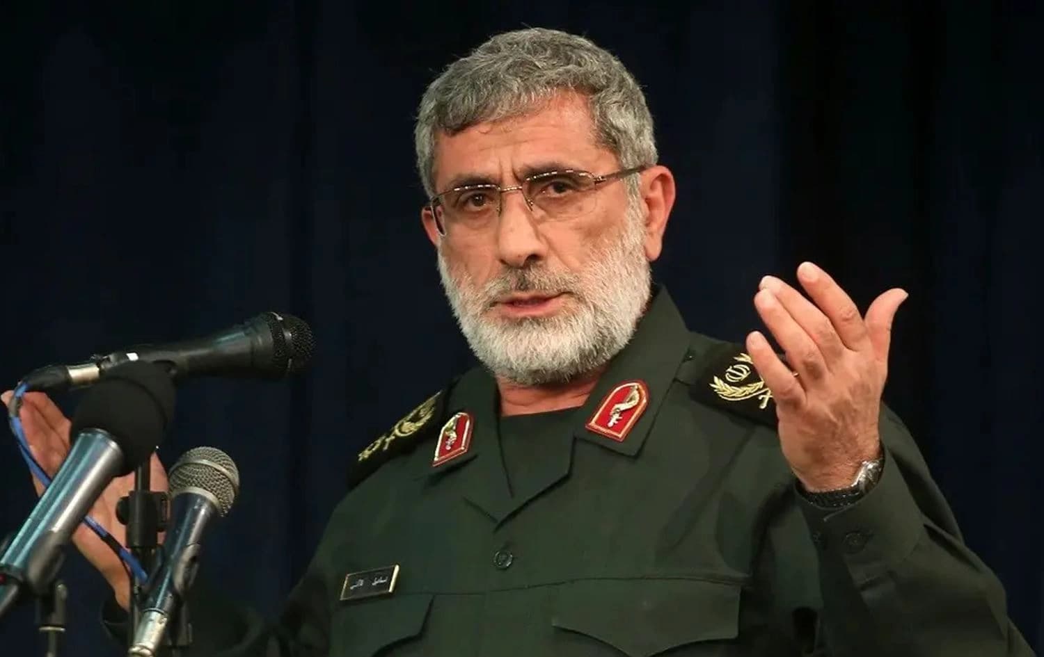 ئیسماعیل قائانی، فەرماندەی فەیلەقی قودسی سوپای پاسداران