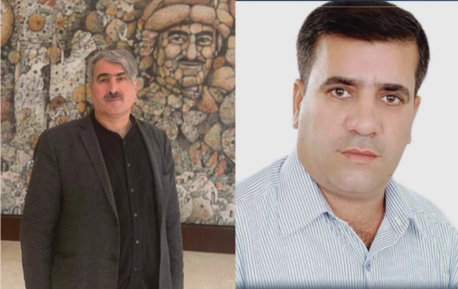 Ehmed Sofî û Husam Dursun / Wêne: Rûdaw