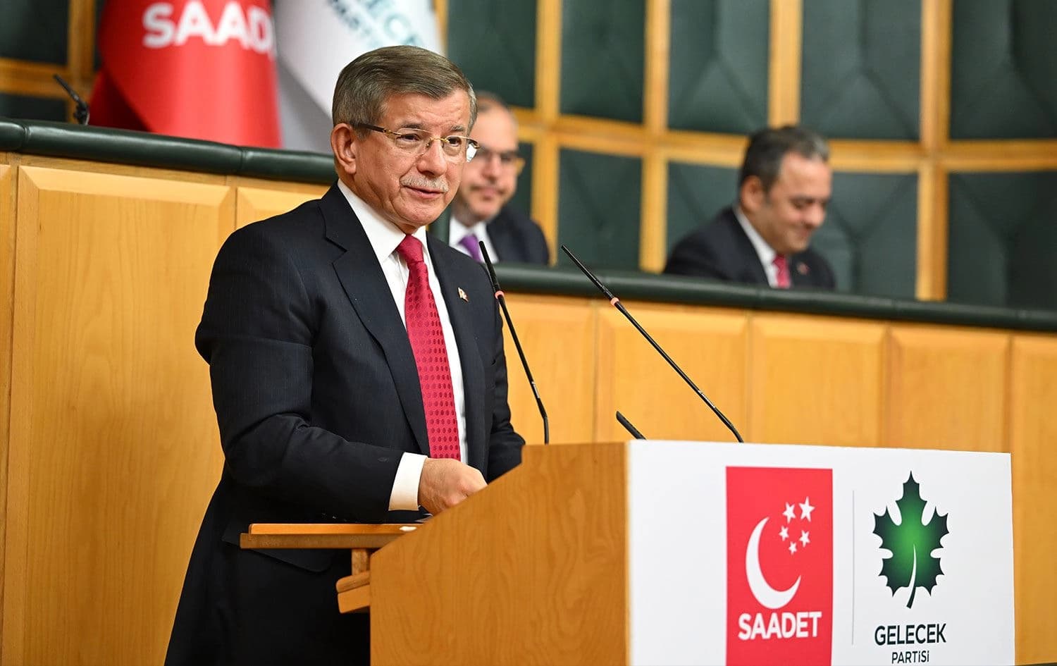 Gelecek Partisi Genel Başkanı Ahmet Davutoğlu