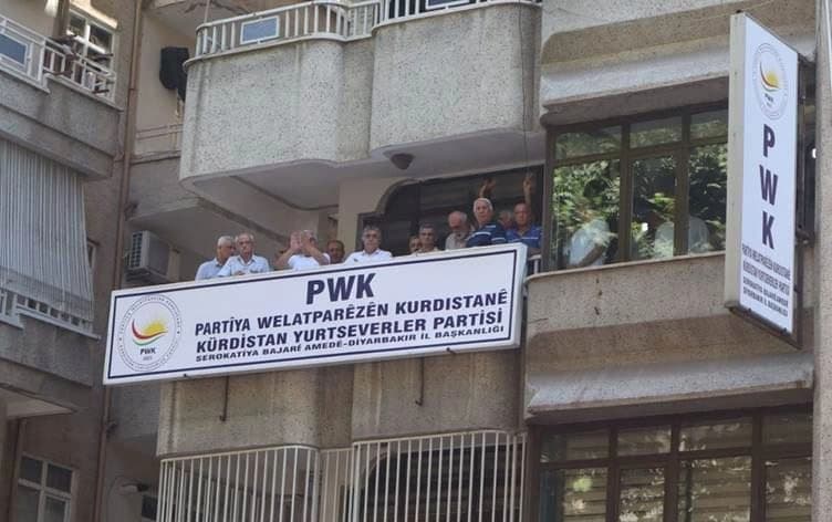 Kürdistan Yurtseverler Partisi Diyarbakır ofisi. / Foto: Rûdaw