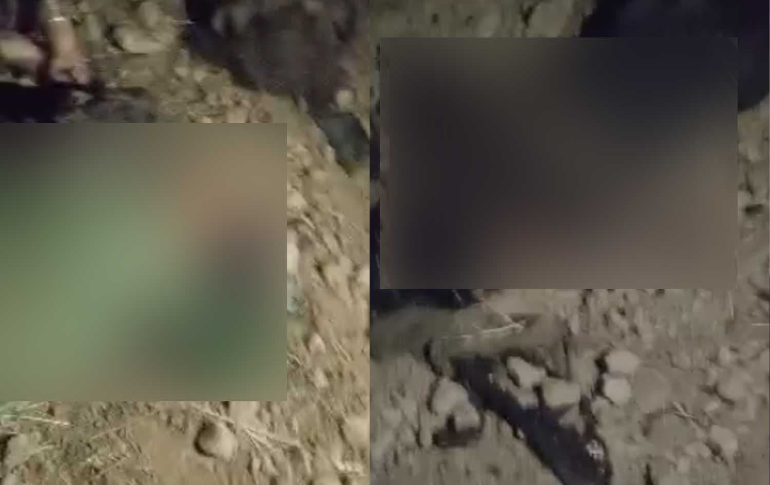 Piştî bombebarana li Eyn Îsayê çend cenaze / Wêne: Ji Rûdawê re hatine şandin