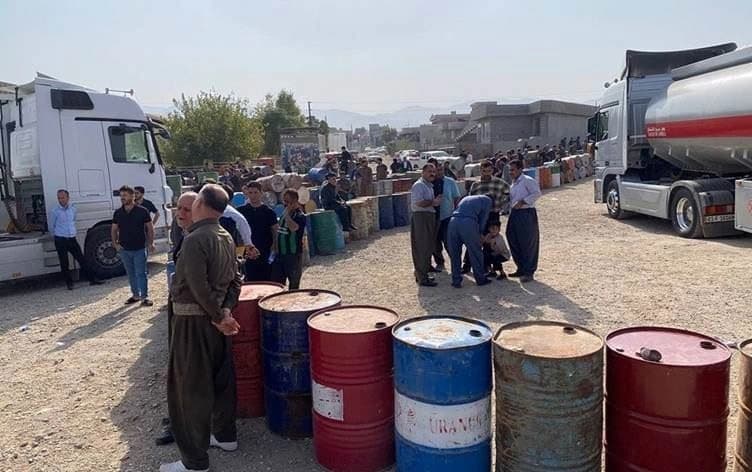 دابەشکردنی نەوت لە هەولێر، وێنە: بڵند تاهیر - رووداو