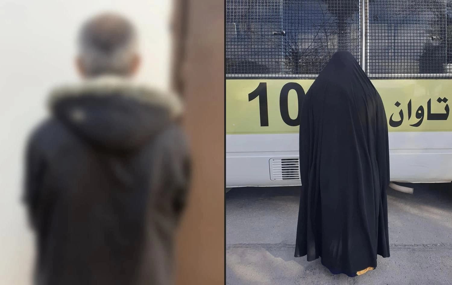 وێنەی دوو تۆمەتبارەکە. وێنە: پۆلیسی سلێمانی.