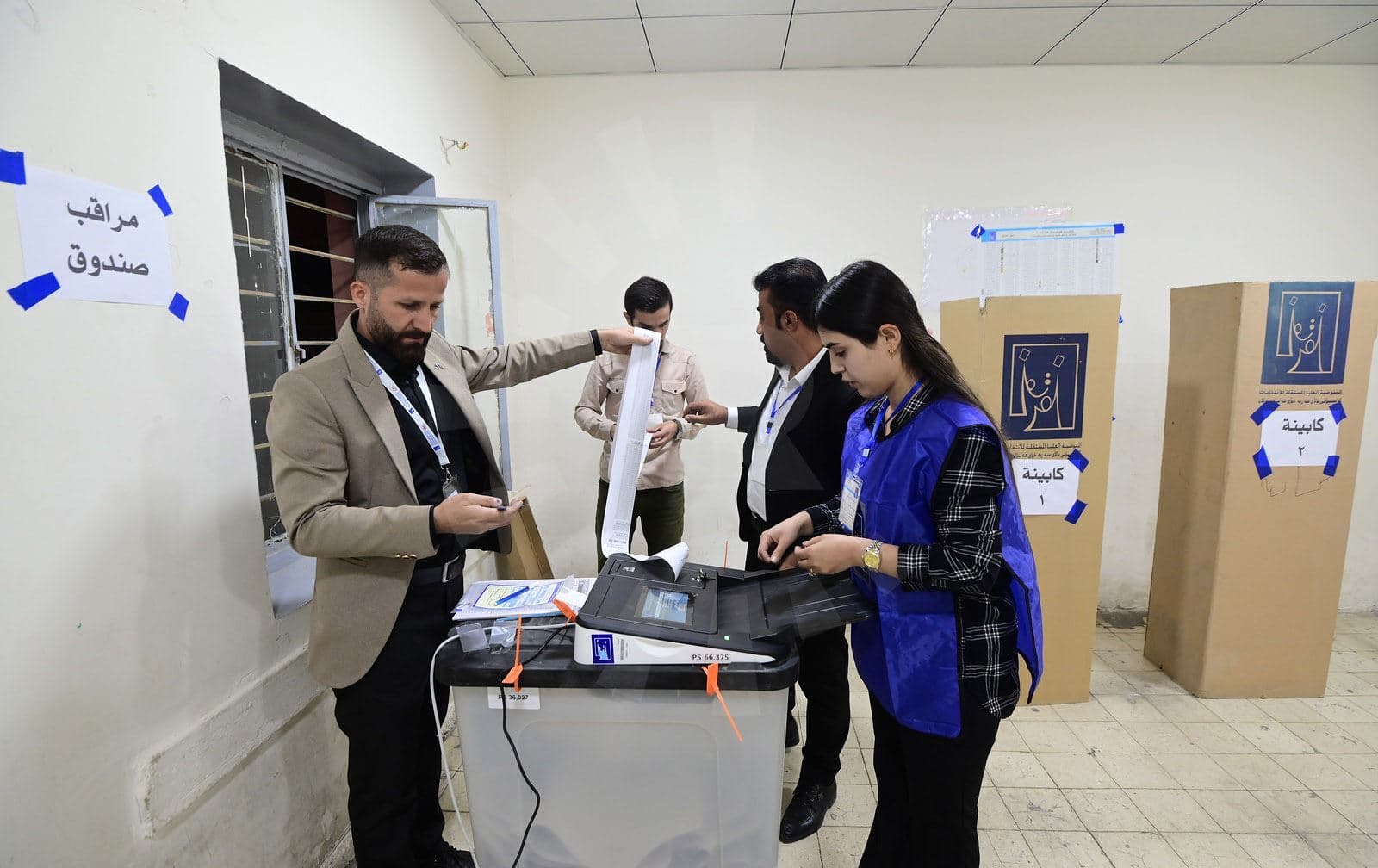 زیاتر لە 41 هەزار کەس وەک کارمەندی کۆمیسیۆن لە هەڵبژاردنی پەرلەمان کاریان کردووە، وێنە: بڵند تاهیر - رووداو