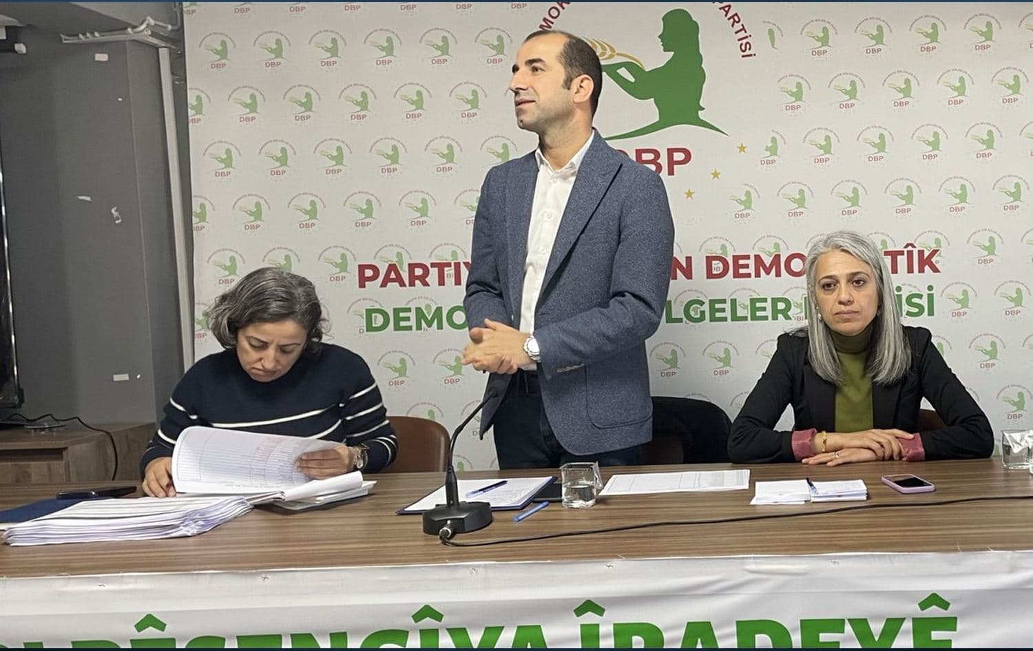 Dîmenek ji Civîna Meclisa Partiyê ya DBP / Wêne: DBP