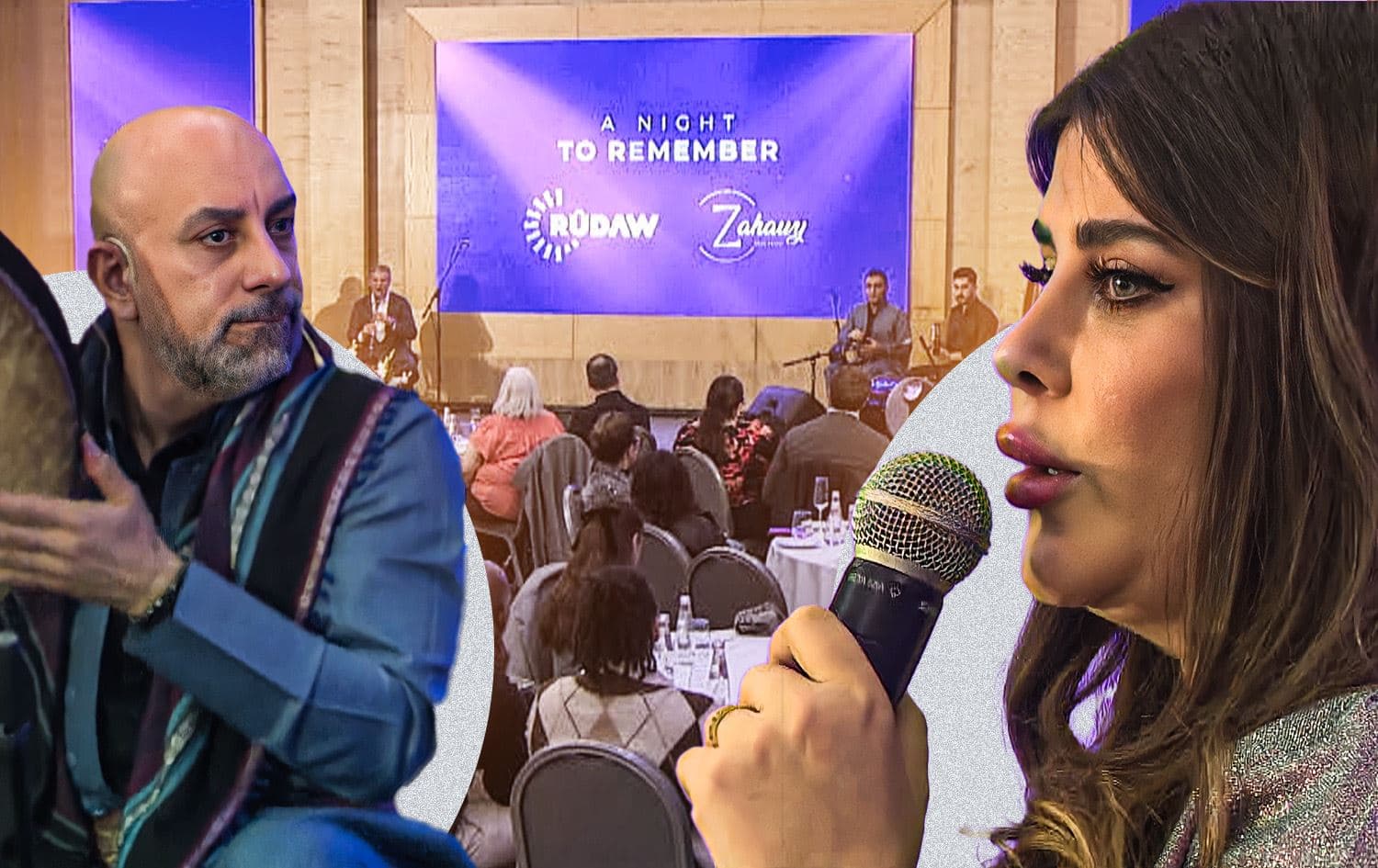 ئاهەنگی 'شەوێکی لەبیرنەکراو' لە ماڵی زەهاوی