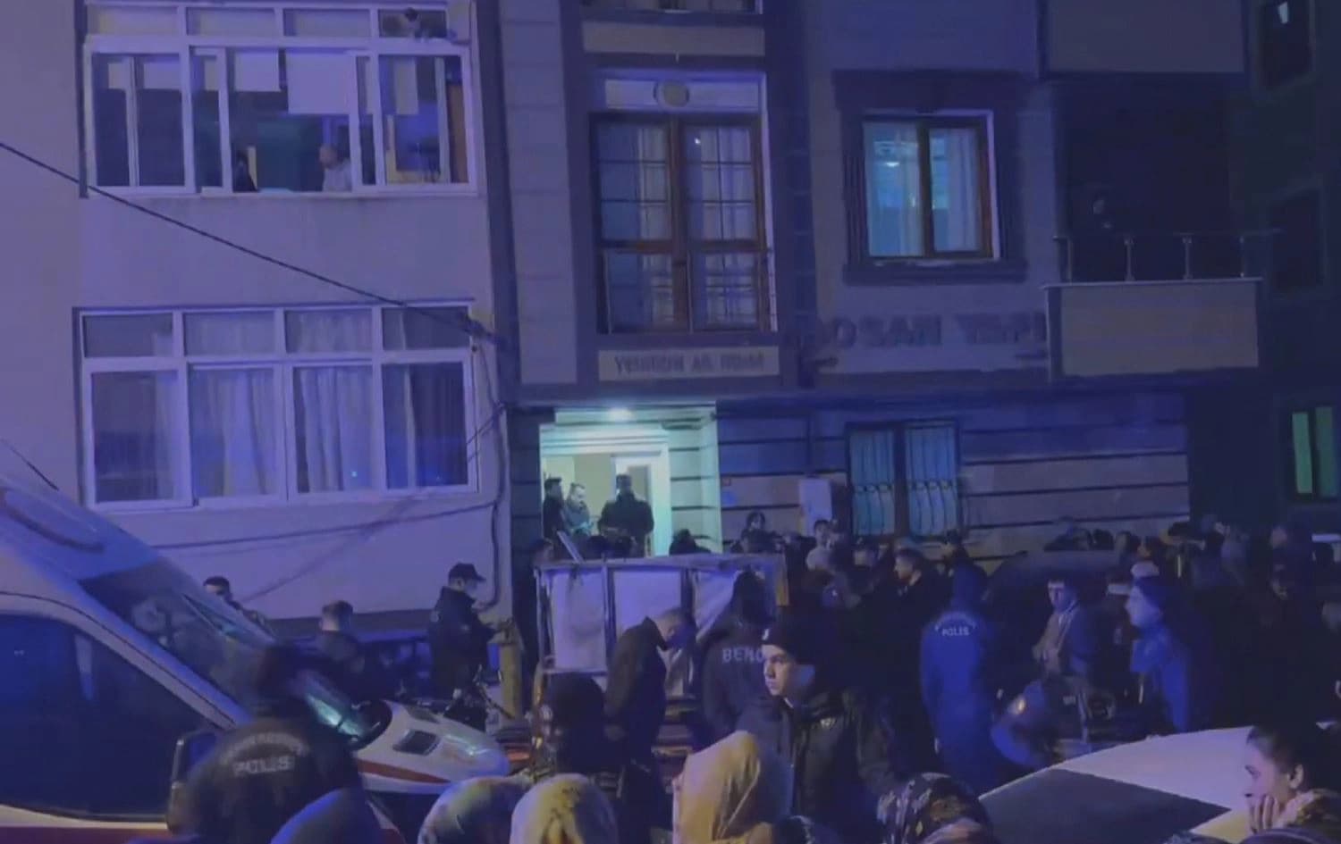 دیمەنێکی شوێنی رووداوەکە. وێنە: AA