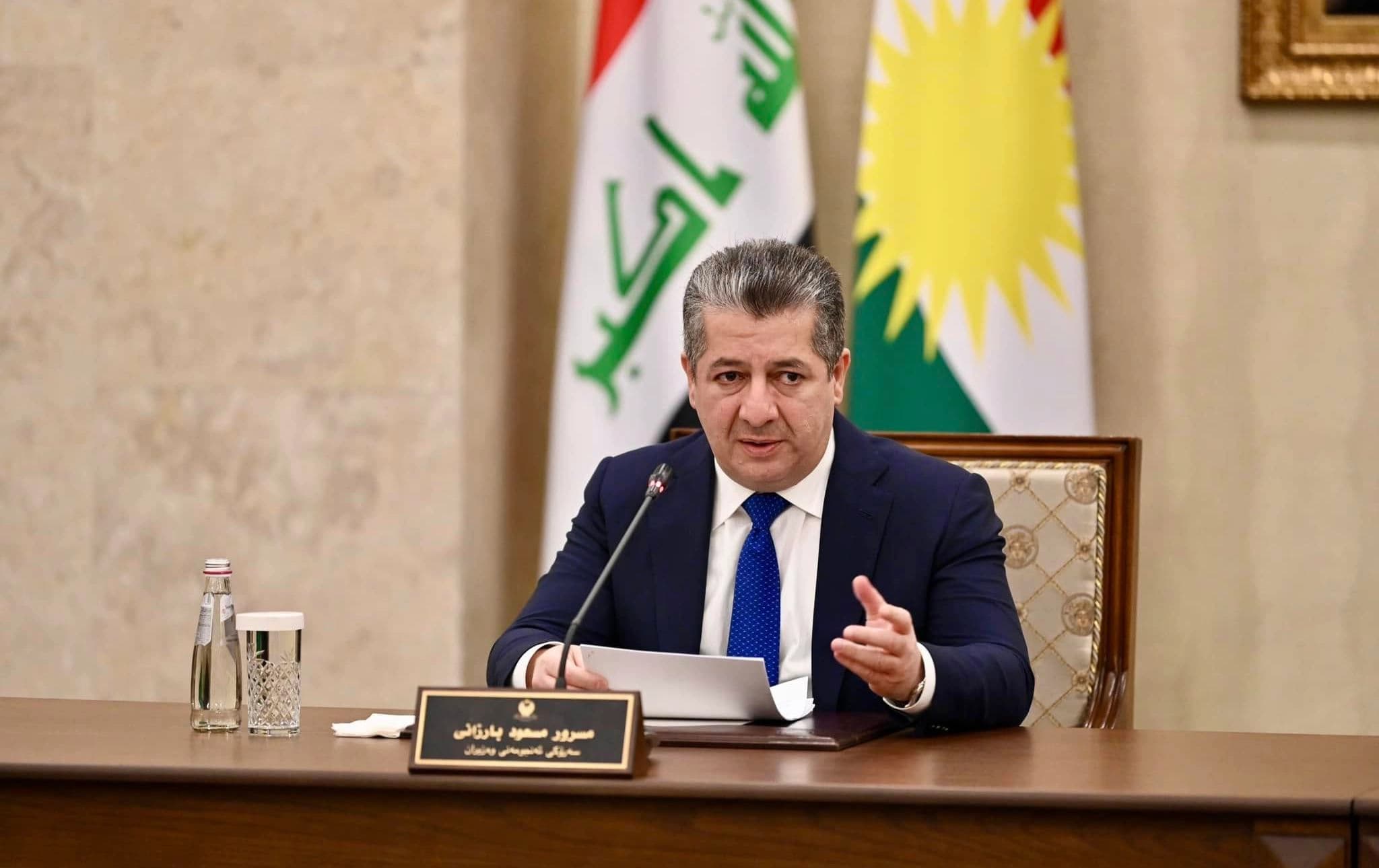 مەسرور بارزانی، سەرۆکوەزیرانی هەرێمی کوردستان