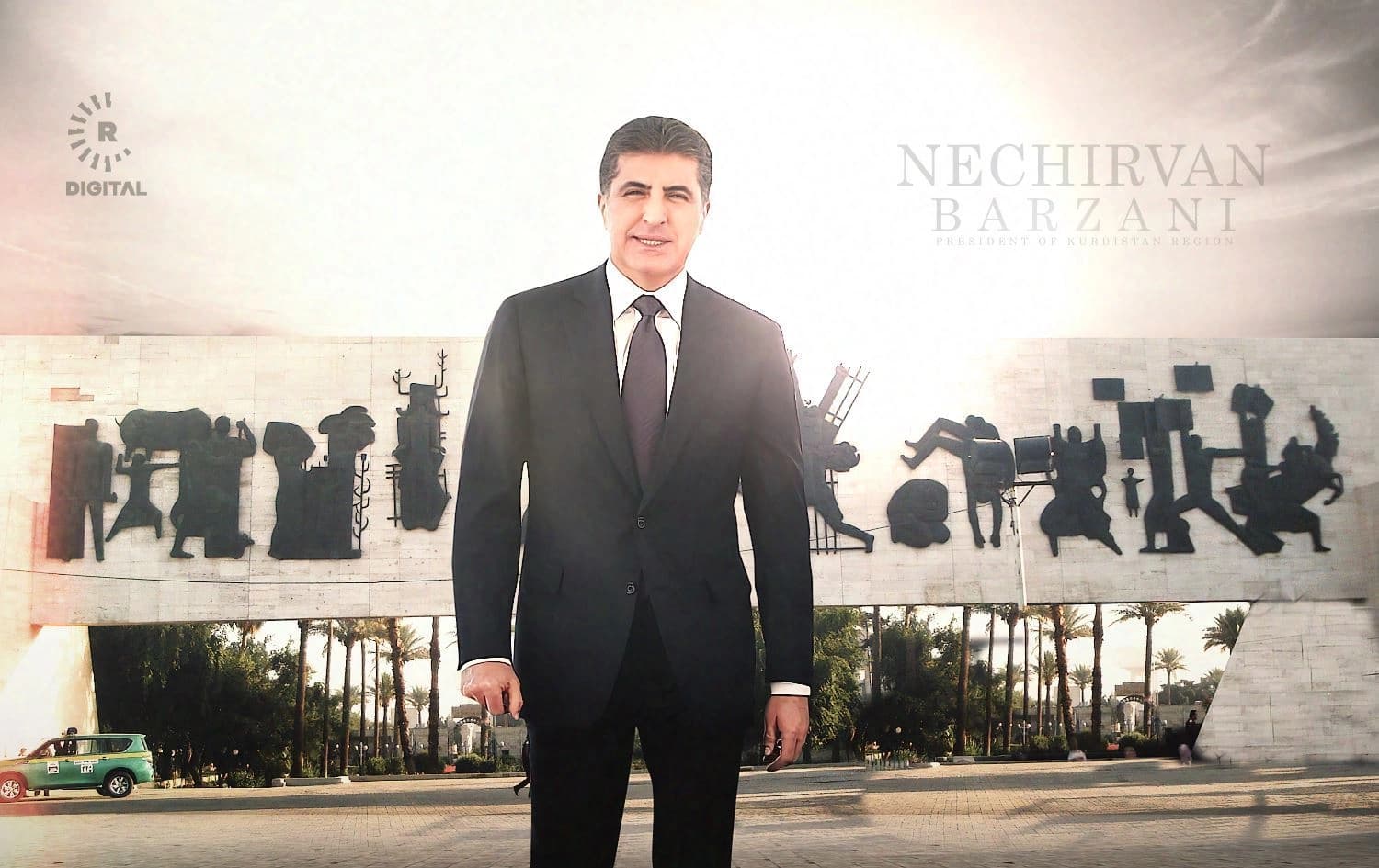 Nêçîrvan Barzanî\ Wêne: Rûdaw Grafîk