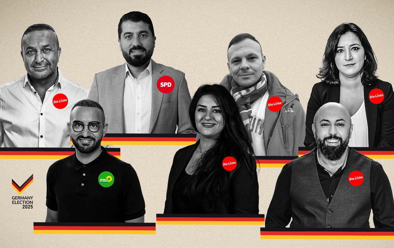 7 Kurdên ku hatine hilbijartin /Wêne: Rûdaw GrafîkWêne: Rûdaw Grafîk