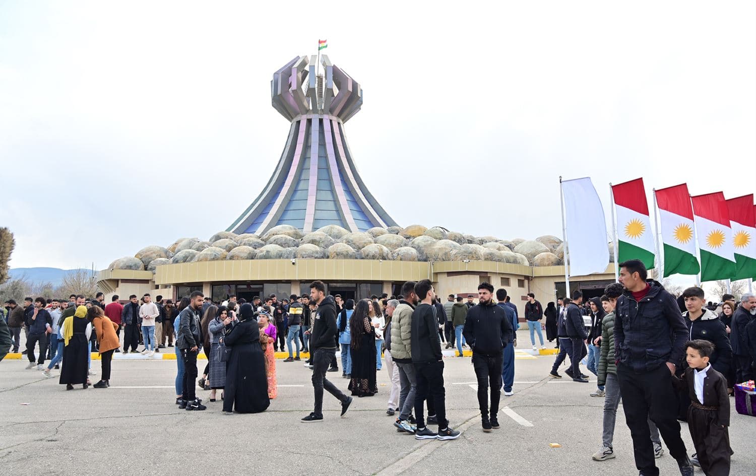 مۆنیومێنتی شەهیدانی هەڵەبجە. وێنە: بڵند تاهیر - رووداو