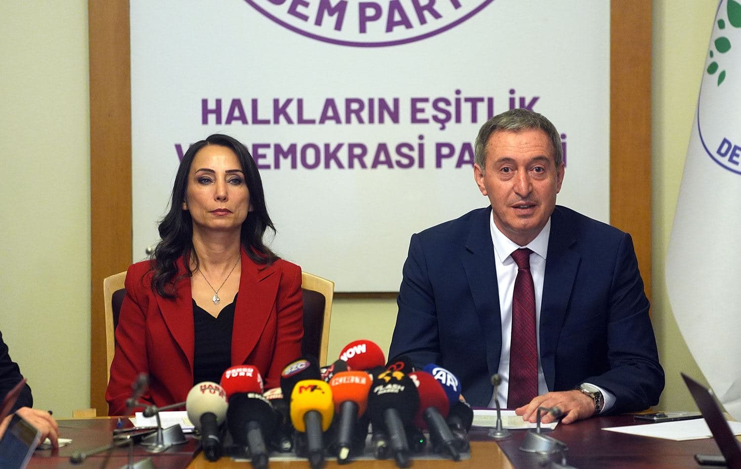 DEM Parti Eş Genel Başkanları / AA