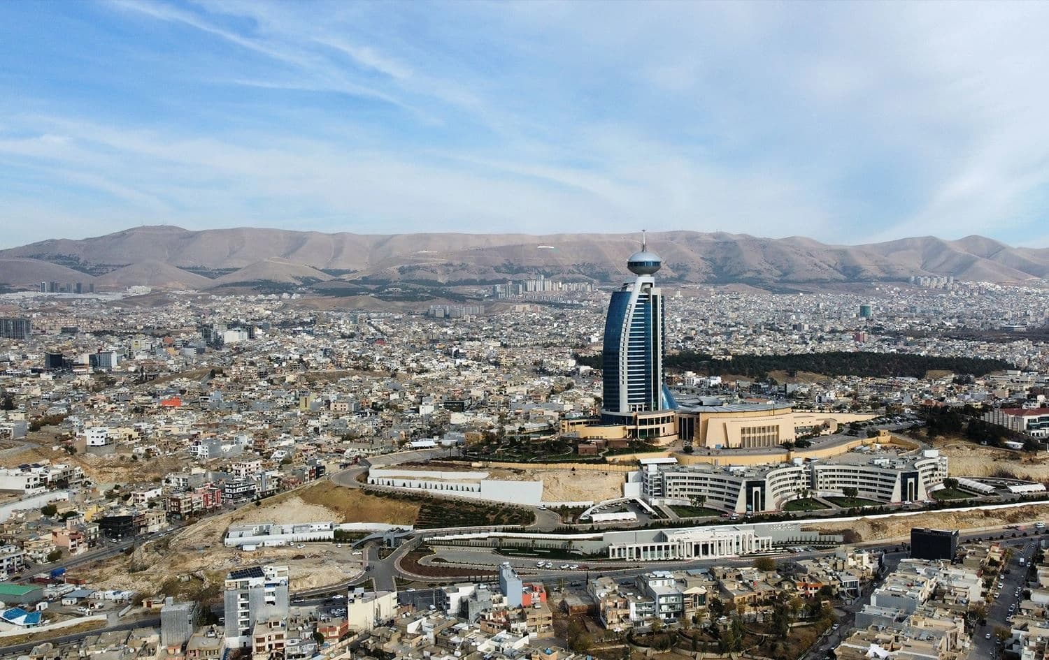 دیمەنێکی گشتیی سلێمانی؛ وێنە: بڵند تاهیر - رووداو