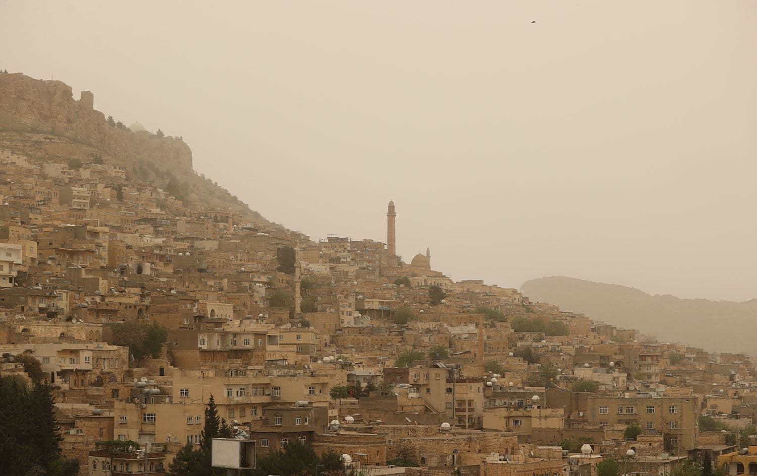 Li Mêrdînê tozbarîn / Wênê: AA