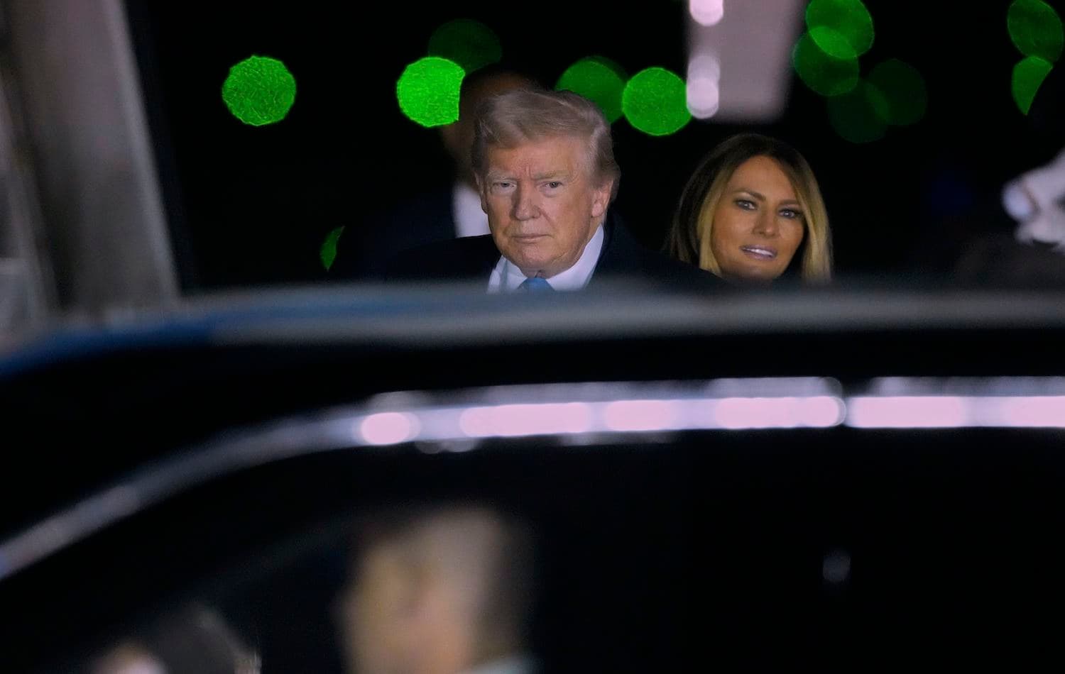 ABD Başkanı Trump ve eşi / Fotoğraf: AP