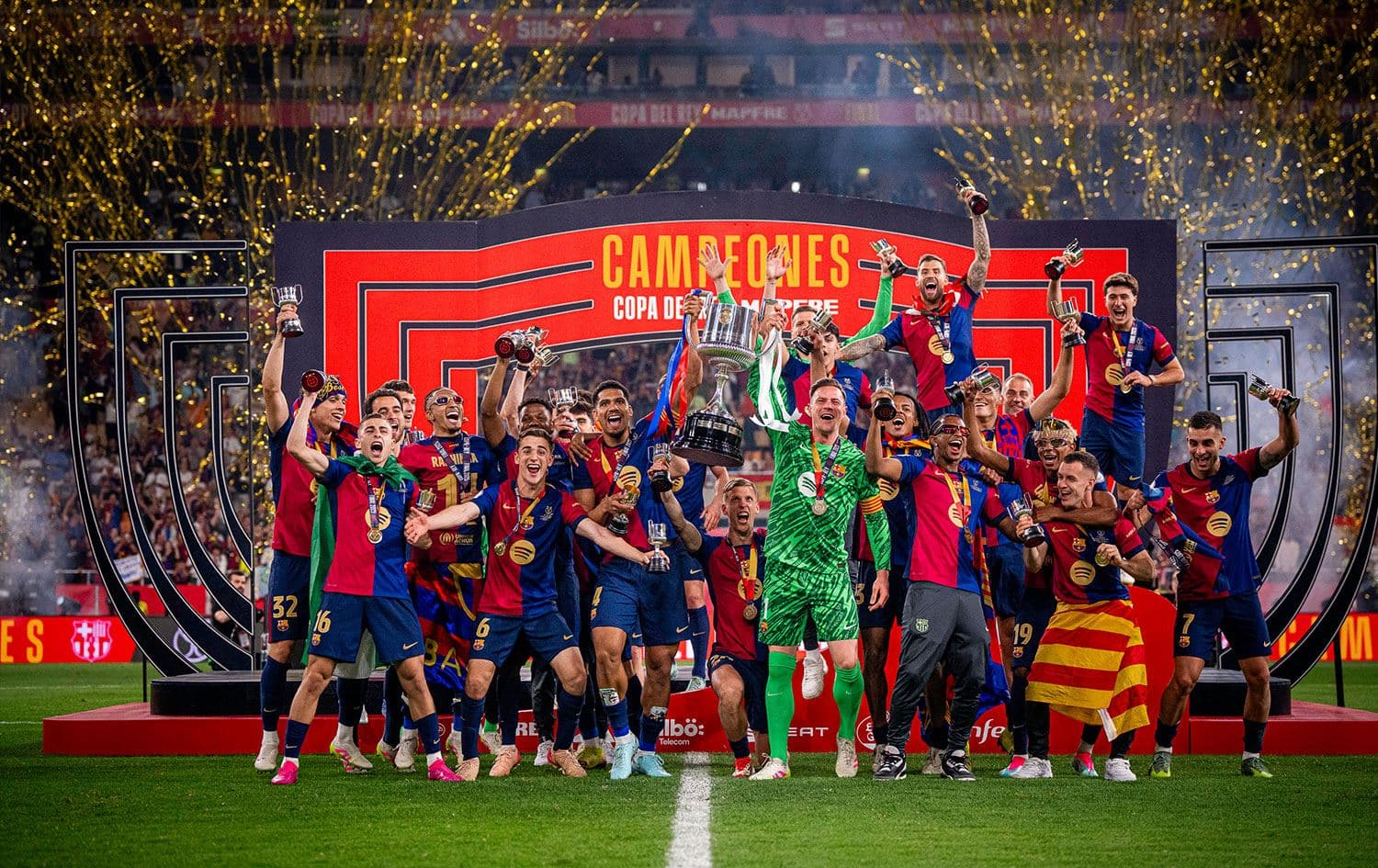 Kral Kupası'nda şampiyon Barcelona oldu