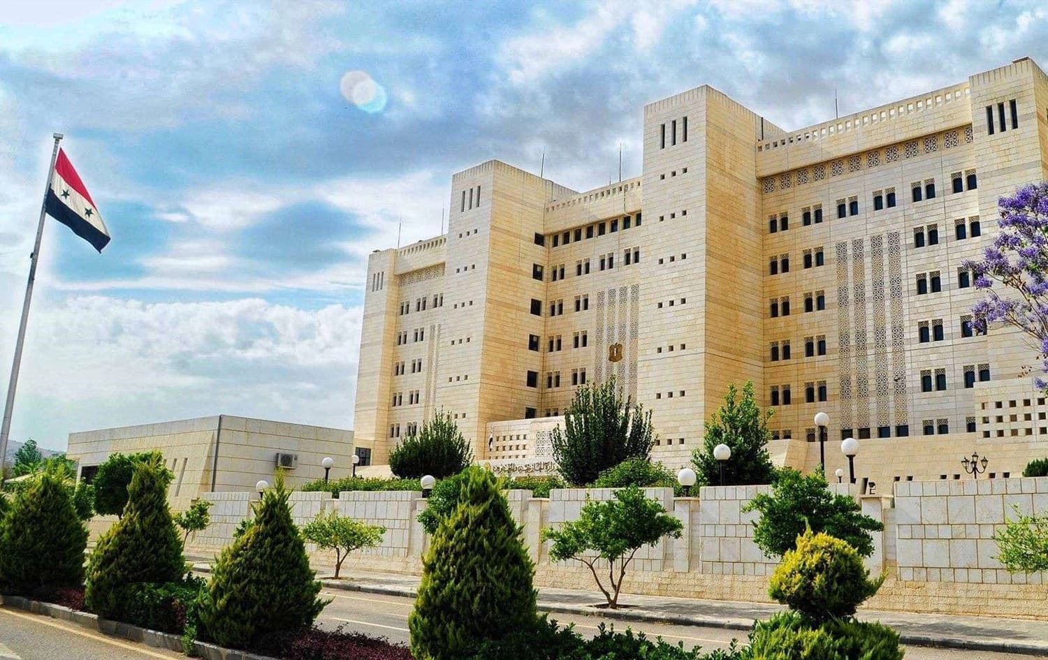 باڵەخانەی وەزارەتی دەرەوەی سووریا.