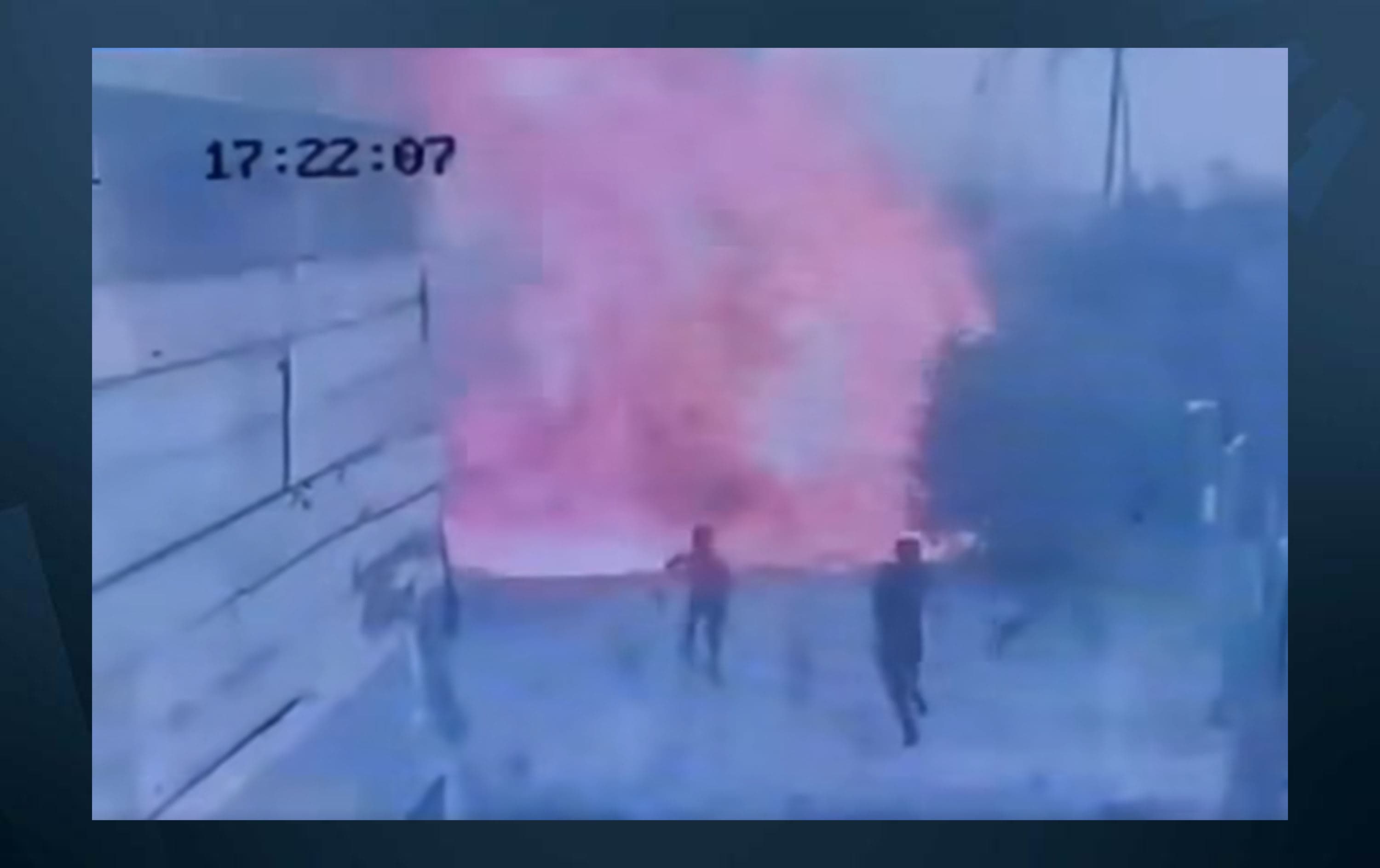 دیمەنێکی کاتی رووداوەکە.