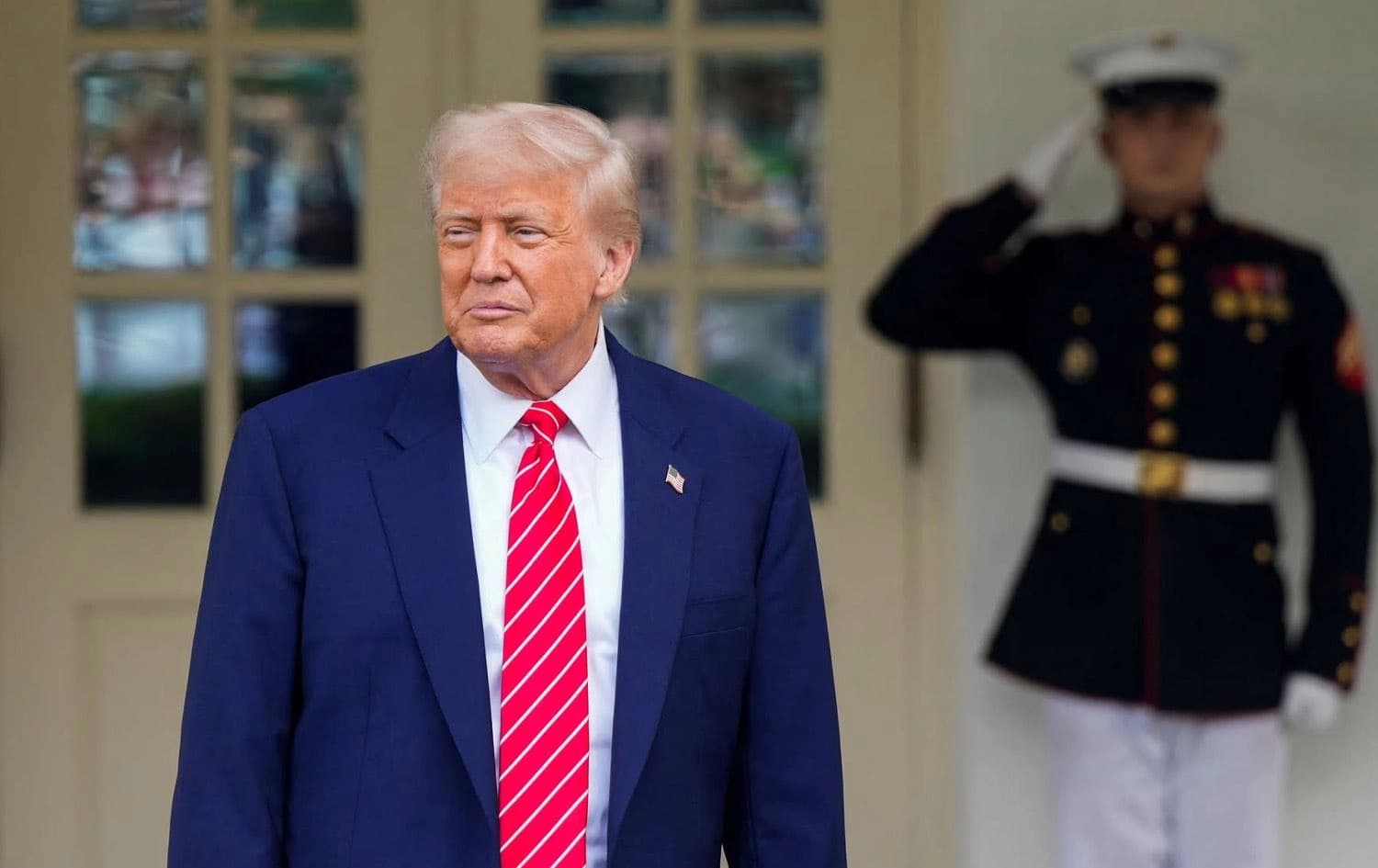 دۆناڵد ترەمپ، سەرۆکی ئەمریکا. وێنە: Reuters