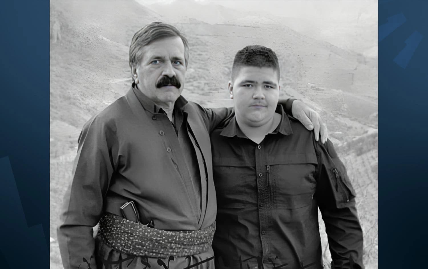 وێنەی وەستا حەسەن و کوڕەکەی