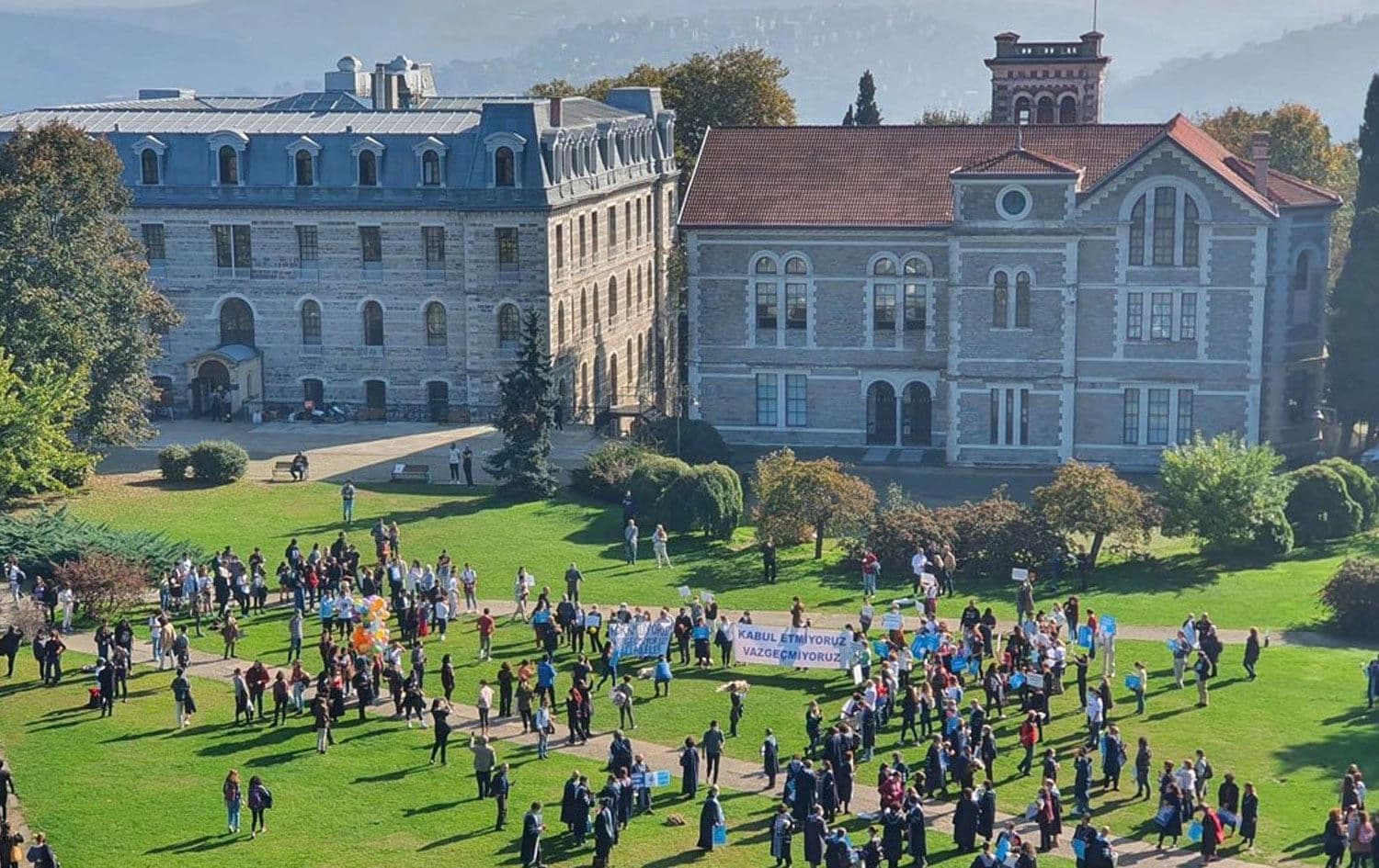 Boğaziçi Üniversitesi'nden kare